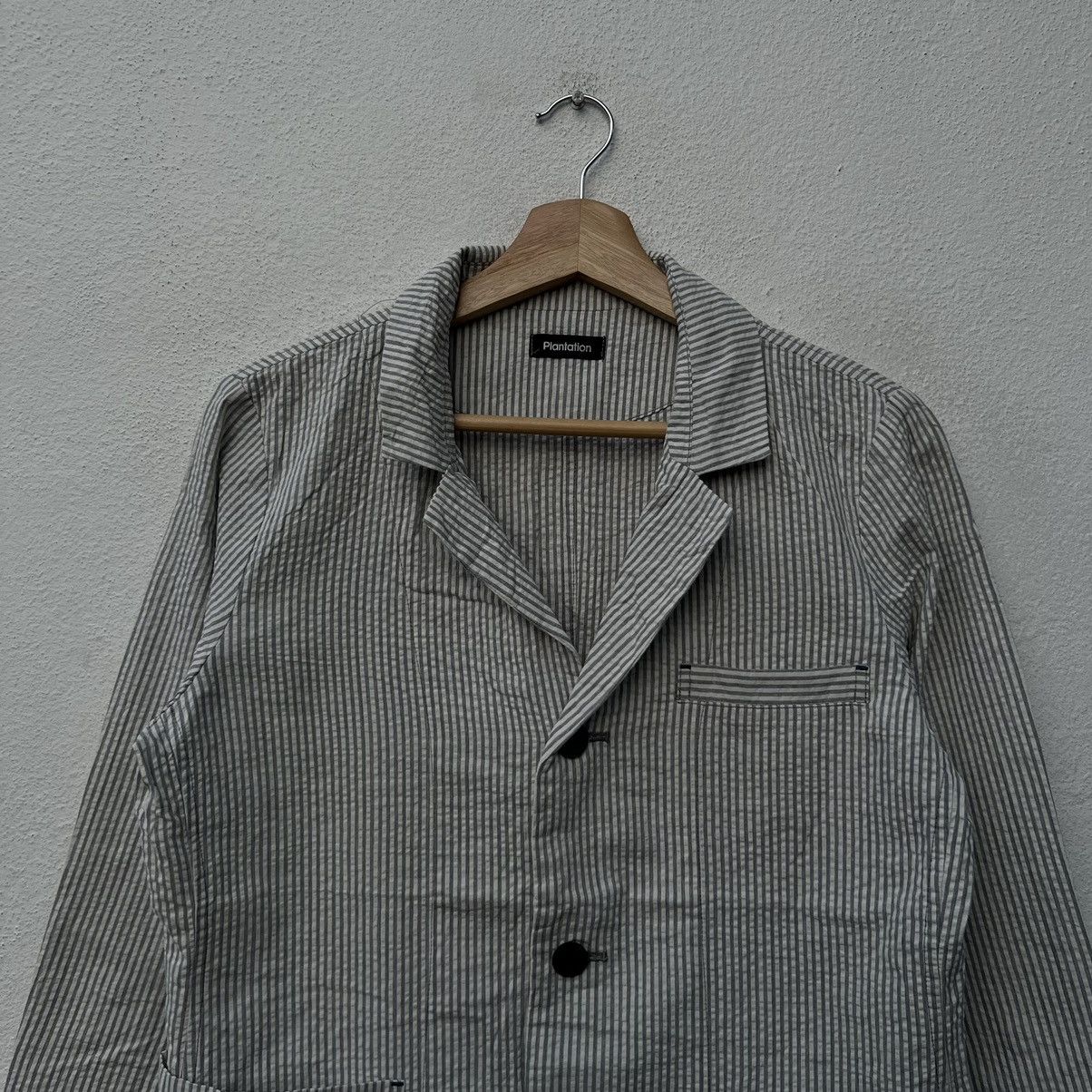 Issey Miyake ISSEY MIYAKE JAPAN PLANTATION STRIPED JACKET COAT STYLE Size US M / EU 48-50 / 2 - 4 Thumbnail