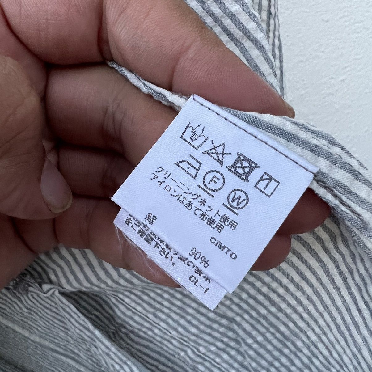 Issey Miyake ISSEY MIYAKE JAPAN PLANTATION STRIPED JACKET COAT STYLE Size US M / EU 48-50 / 2 - 12 Thumbnail