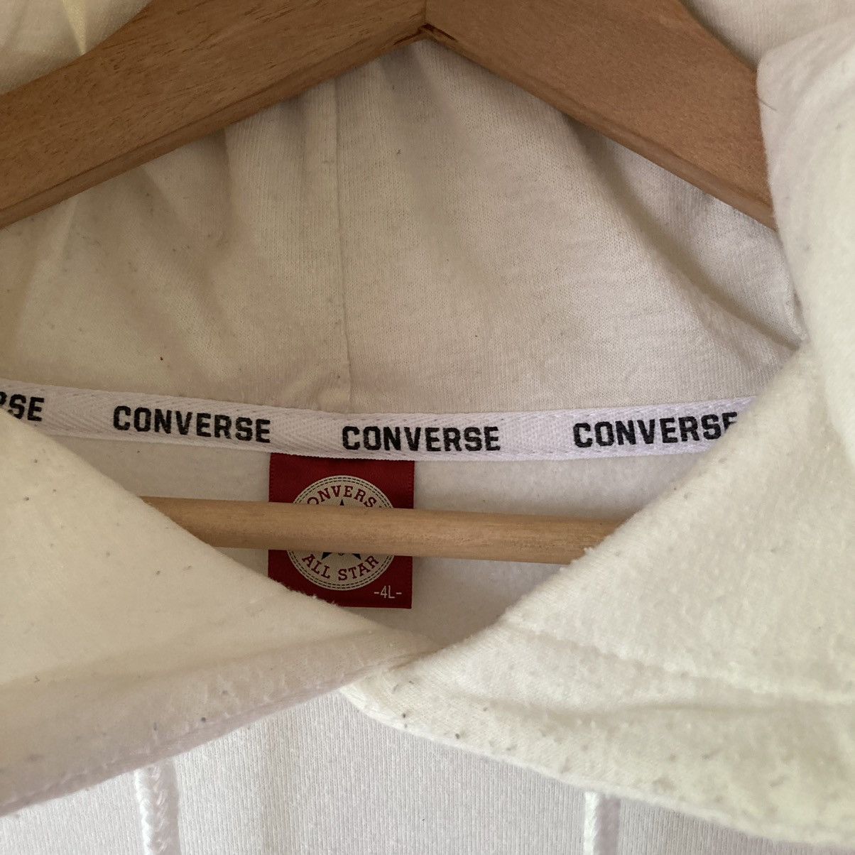 Converse Converse Sweater Hoodie Over Size 4L Size US XL / EU 56 / 4 - 10 Thumbnail