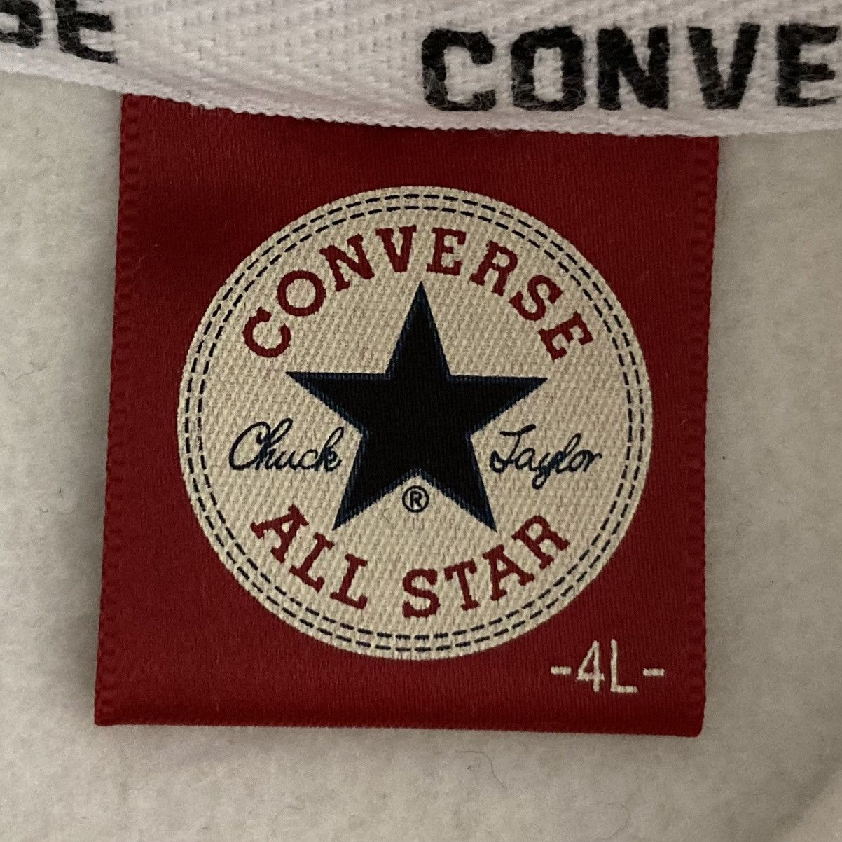 Converse Converse Sweater Hoodie Over Size 4L Size US XL / EU 56 / 4 - 12 Thumbnail