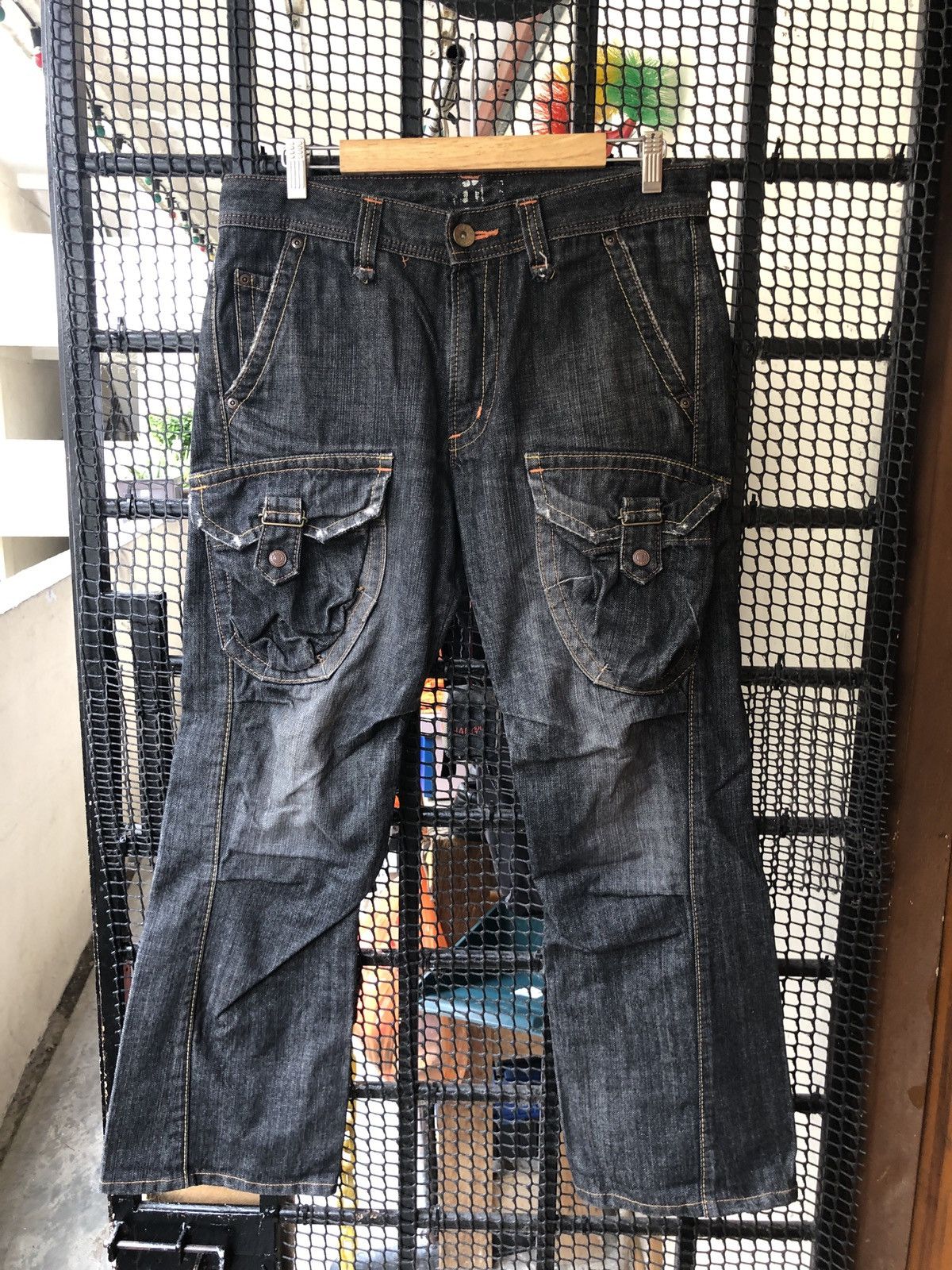 Edwin EDWIN FRONT POCKET FLARE DENIM COWBOY JEANS Size US 33 - 1 Thumbnail