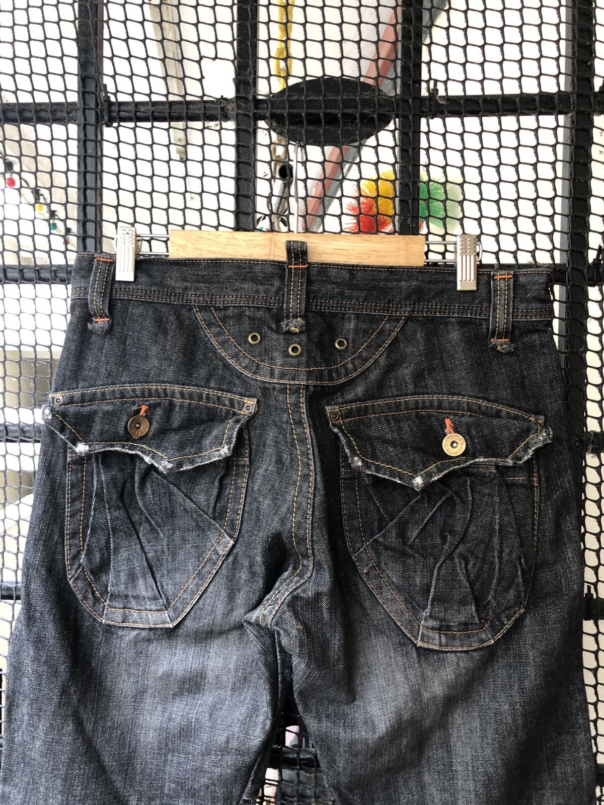 Edwin EDWIN FRONT POCKET FLARE DENIM COWBOY JEANS Size US 33 - 6 Thumbnail
