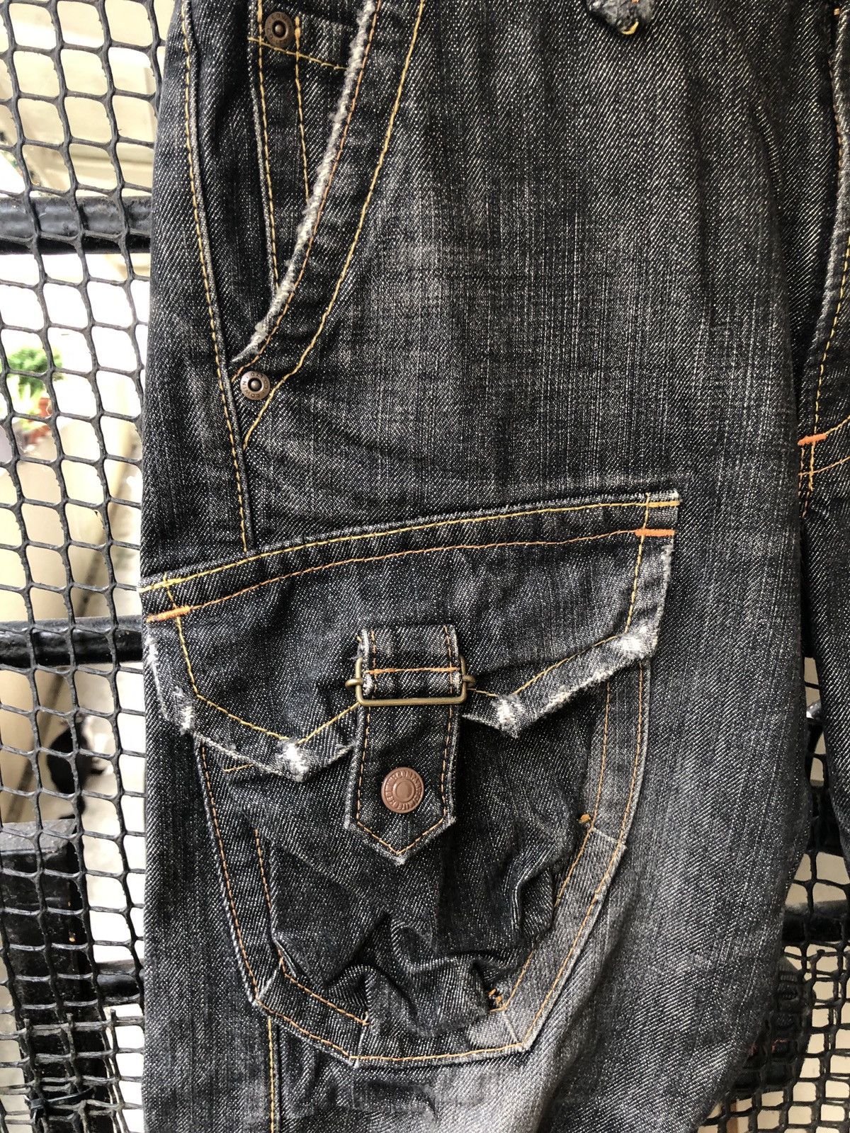 Edwin EDWIN FRONT POCKET FLARE DENIM COWBOY JEANS Size US 33 - 4 Thumbnail