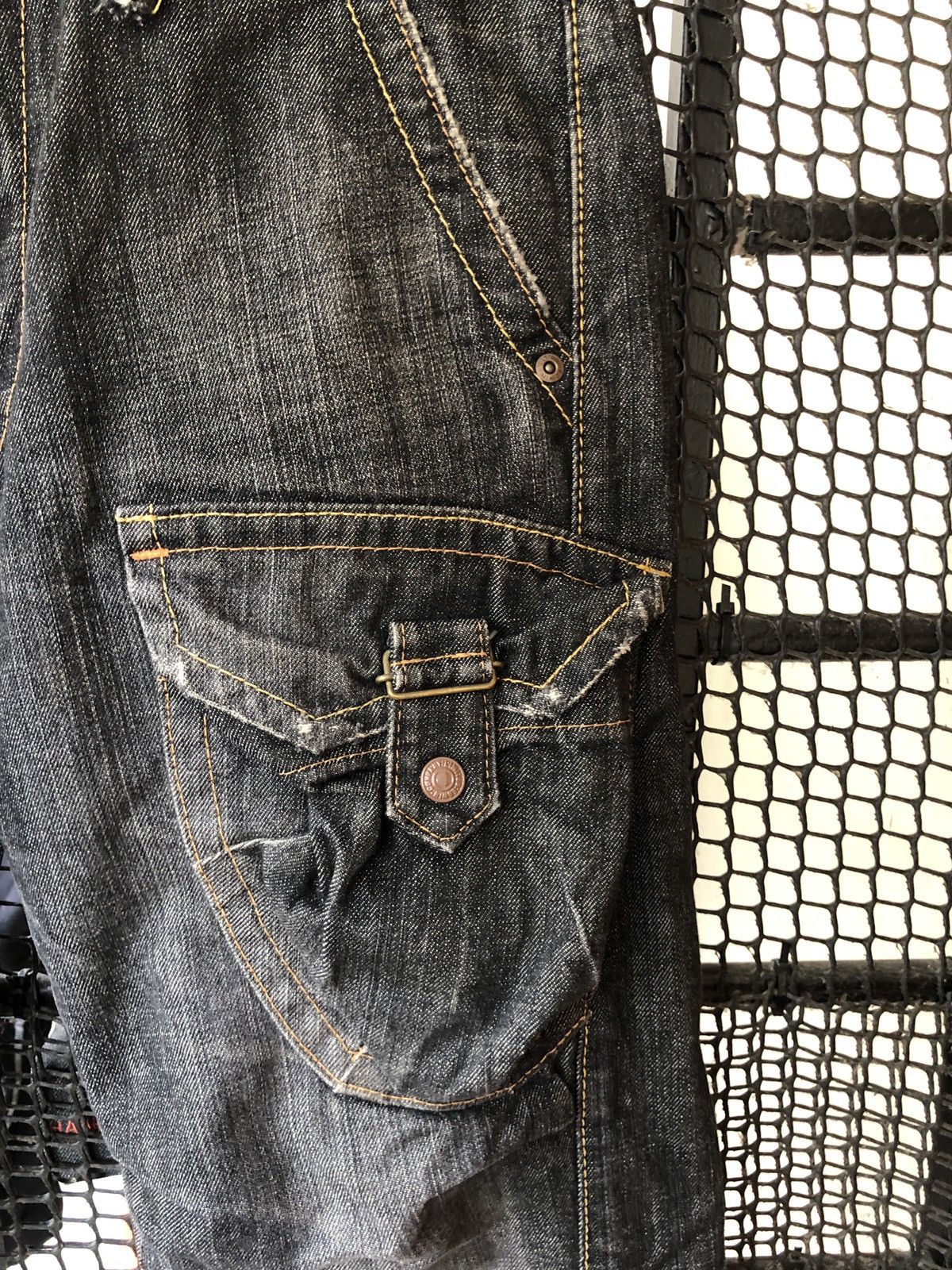 Edwin EDWIN FRONT POCKET FLARE DENIM COWBOY JEANS Size US 33 - 5 Thumbnail
