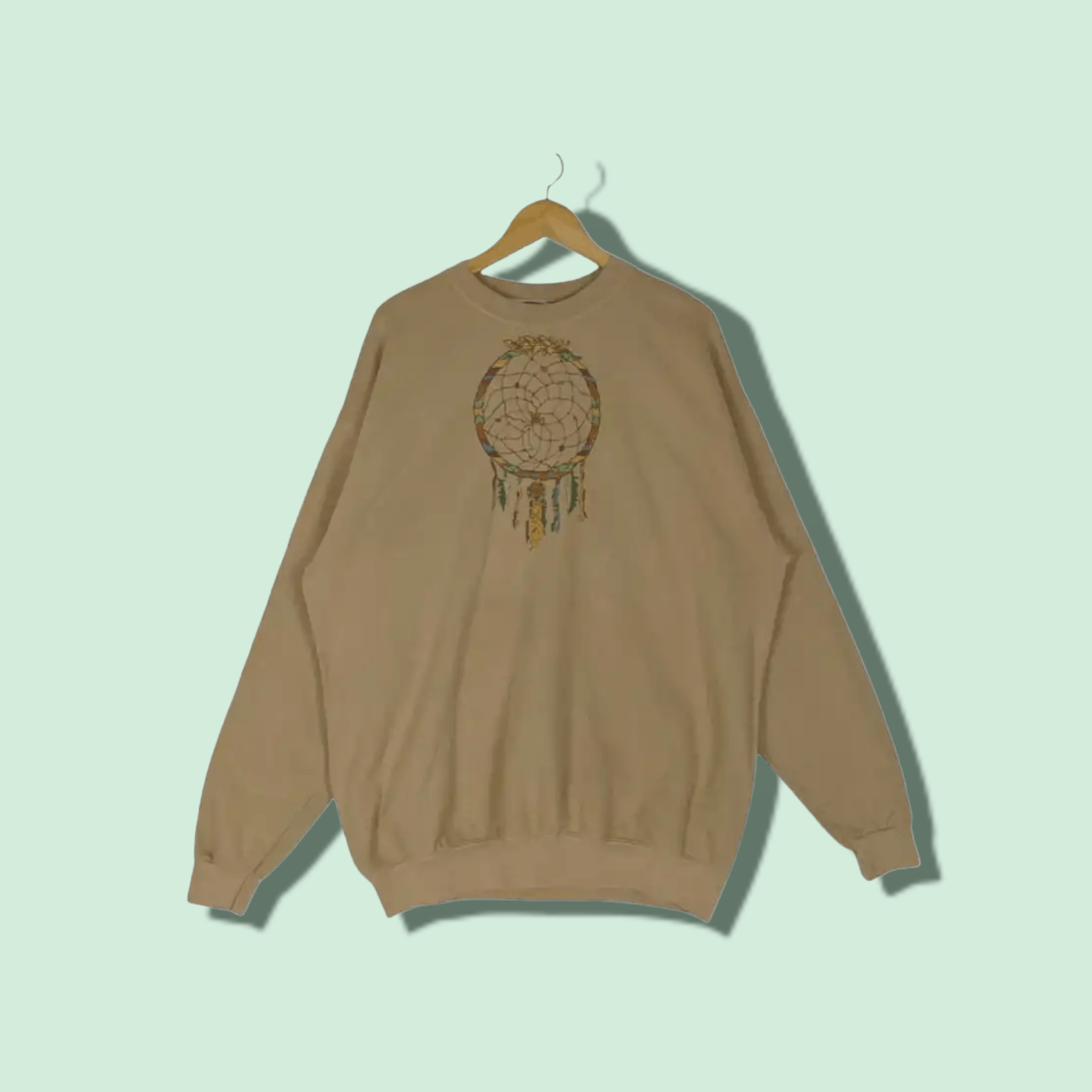 Lee Vintage 90's LEE Knit Big Image Jumper Sweatshirt Size US XL / EU 56 / 4 - 1 Thumbnail
