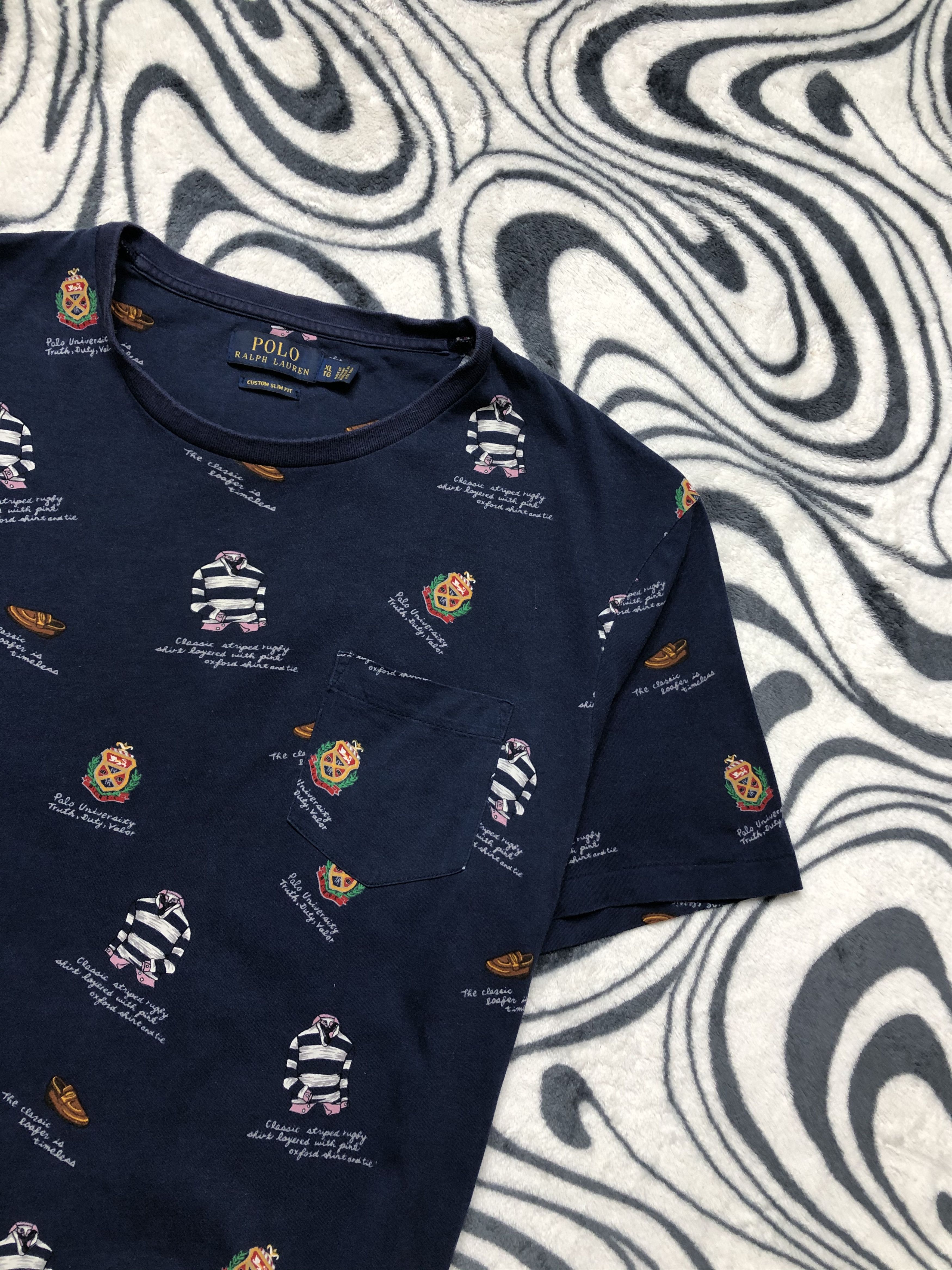 Polo Ralph Lauren Polo Ralph Lauren Mens T-Shirt Tee Size US XL / EU 56 / 4 - 2 Thumbnail