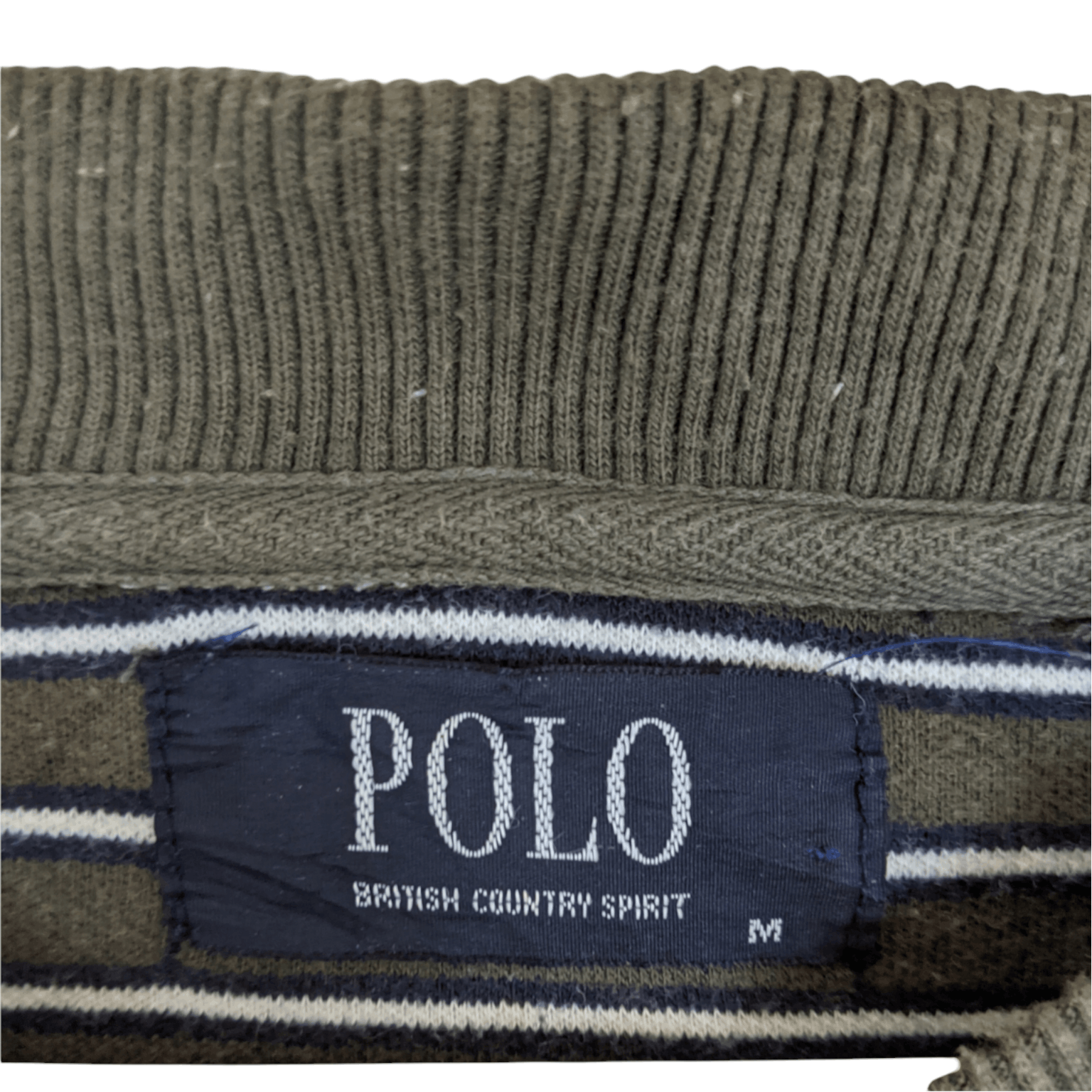 Japanese Brand POLO Striped Jumper Sweatshirt Size US M / EU 48-50 / 2 - 7 Thumbnail