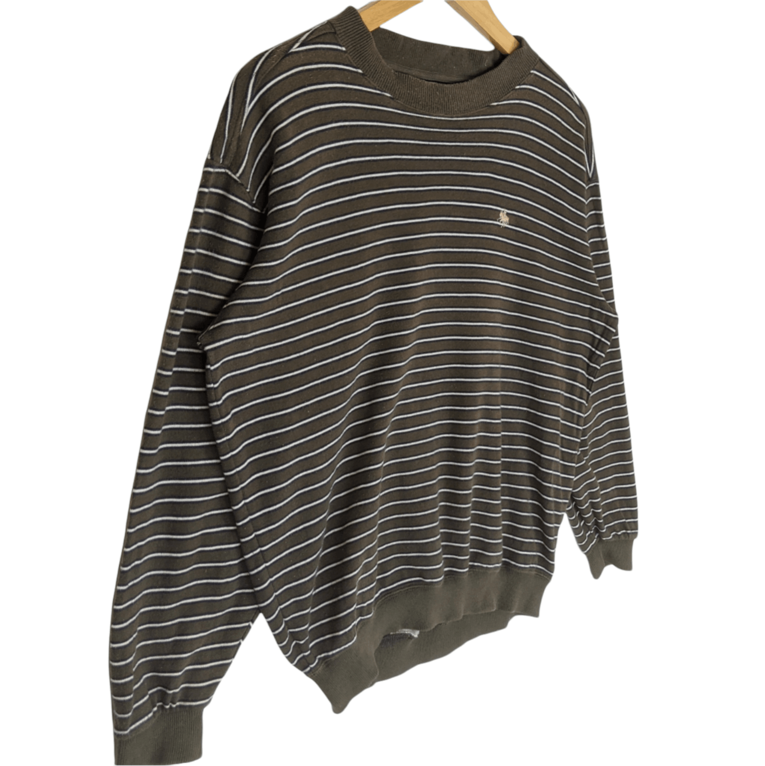 Japanese Brand POLO Striped Jumper Sweatshirt Size US M / EU 48-50 / 2 - 3 Thumbnail