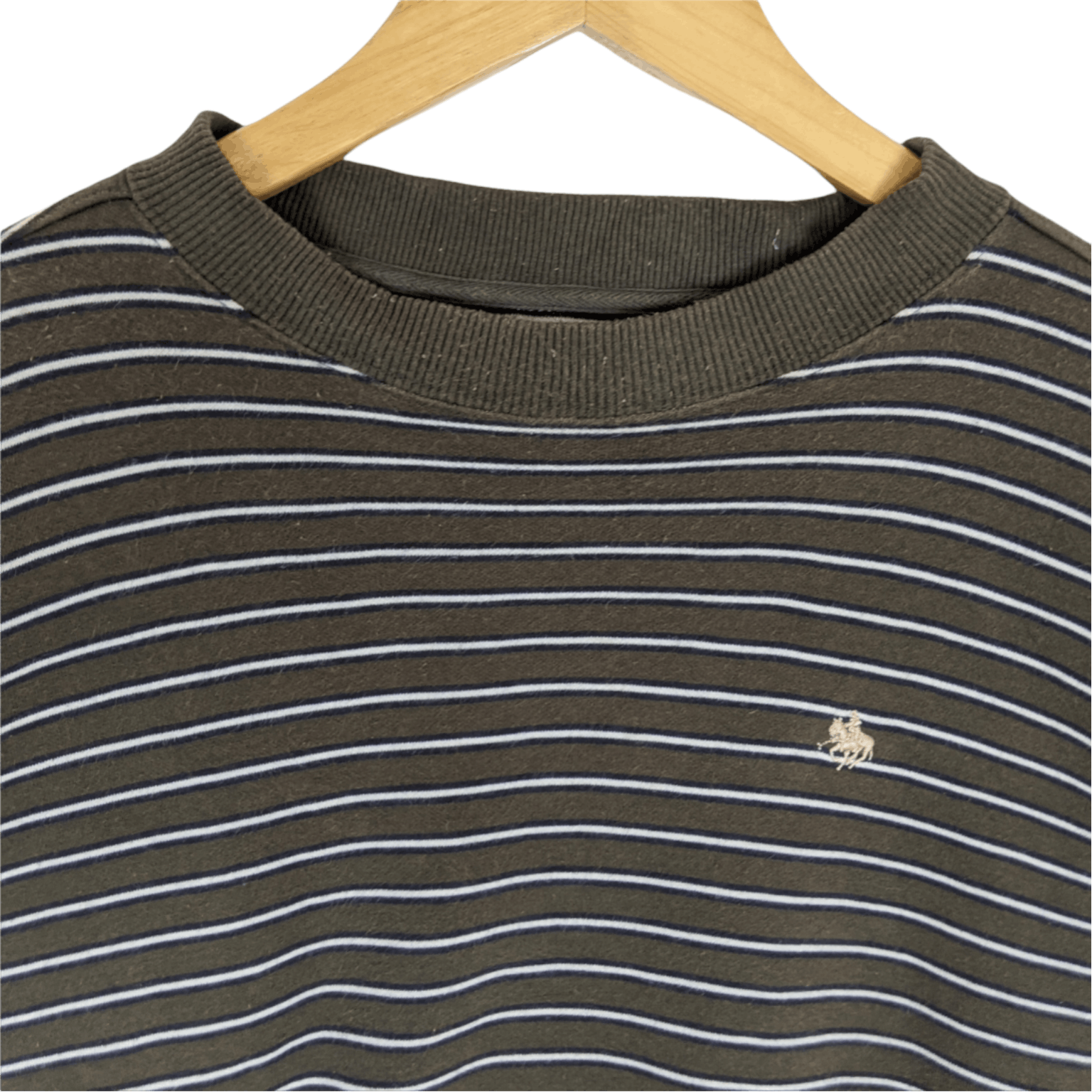 Japanese Brand POLO Striped Jumper Sweatshirt Size US M / EU 48-50 / 2 - 4 Thumbnail