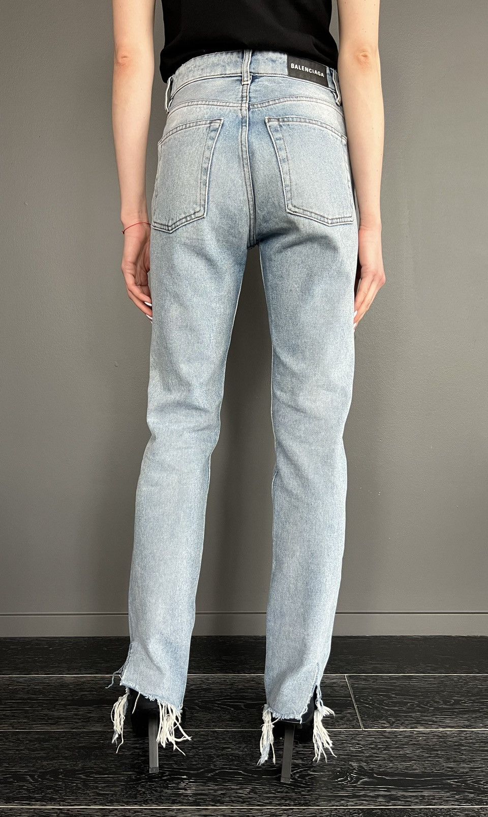 Balenciaga Balenciaga Distressed Jeans Size US 26 / EU 42 - 10 Thumbnail