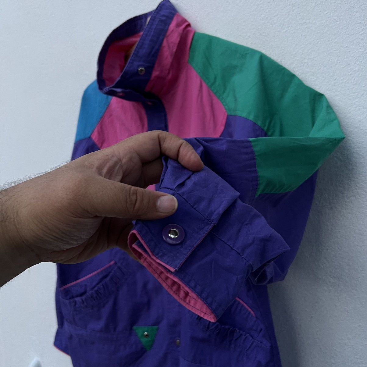 Art Comes First × Japanese Brand TRICOLOUR ZIPPER SURVIVAL JACKET MULTI COLOUR DESIGN JAPAN Size US M / EU 48-50 / 2 - 6 Thumbnail