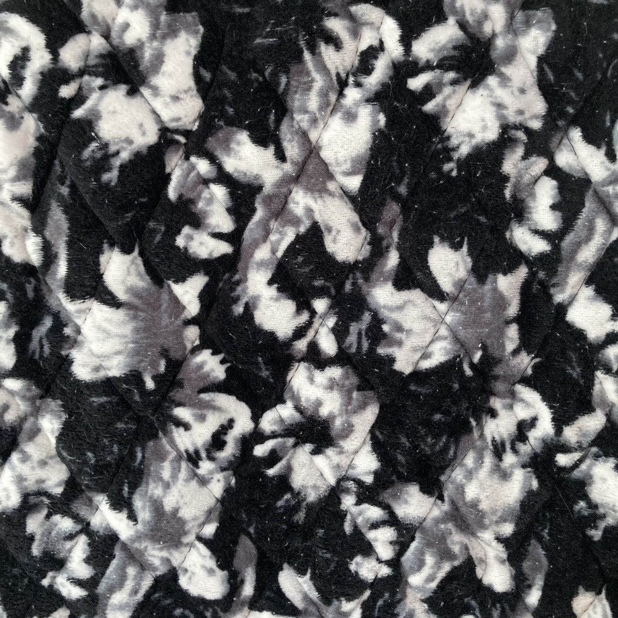 Japanese Brand Black/White Flowering Vest Size M / US 6-8 / IT 42-44 - 6 Thumbnail