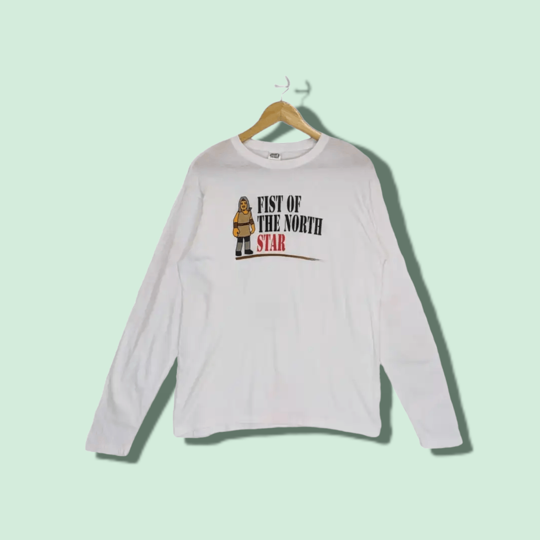 Anime FIST OF THE NORTH STAR 25th Anniversary Long Sleeve T-Shirt Size US M / EU 48-50 / 2 - 1 Thumbnail