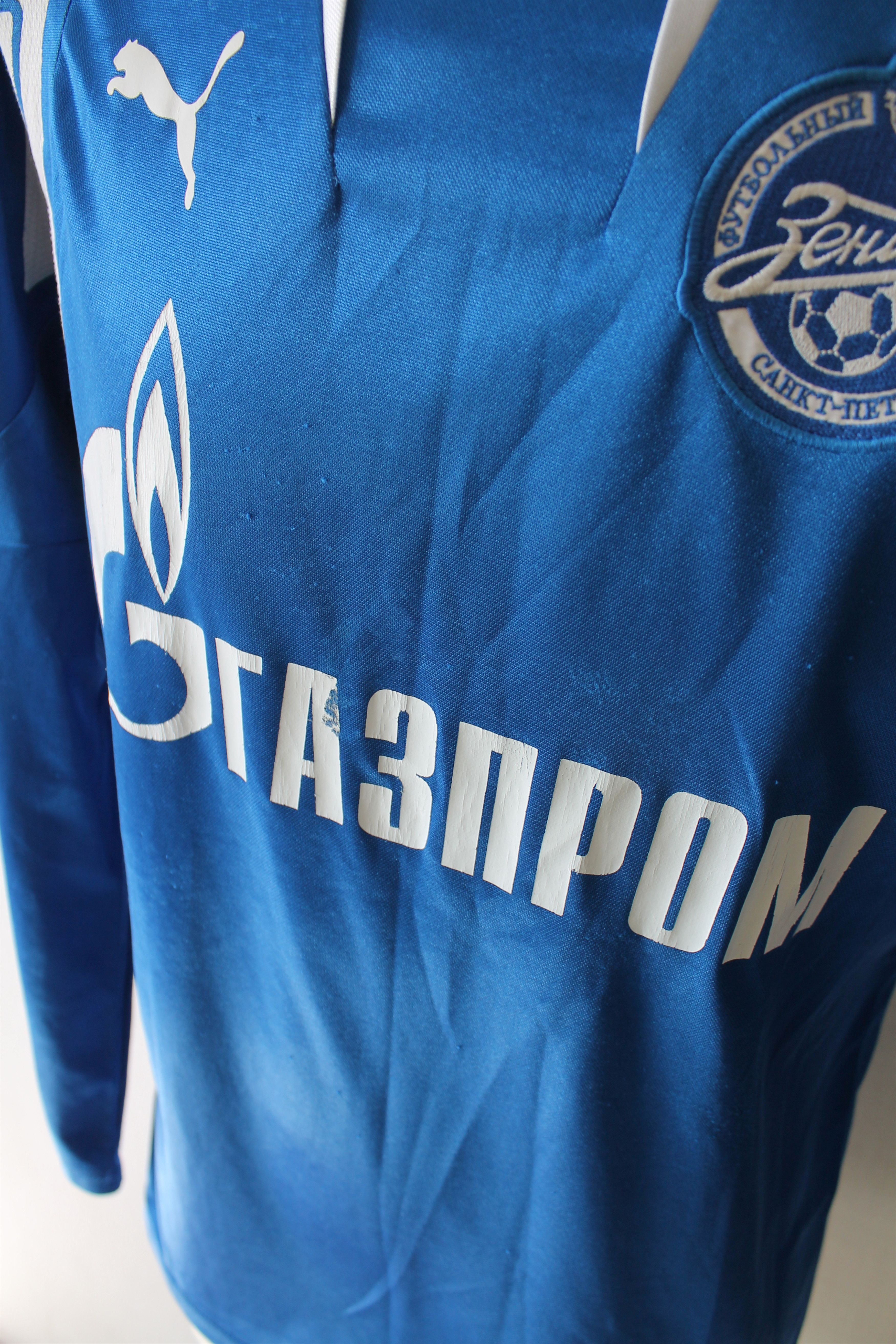 Vintage 2008 ZENIT Saint Petersburg Puma Soccer jersey Football Size US M / EU 48-50 / 2 - 5 Thumbnail