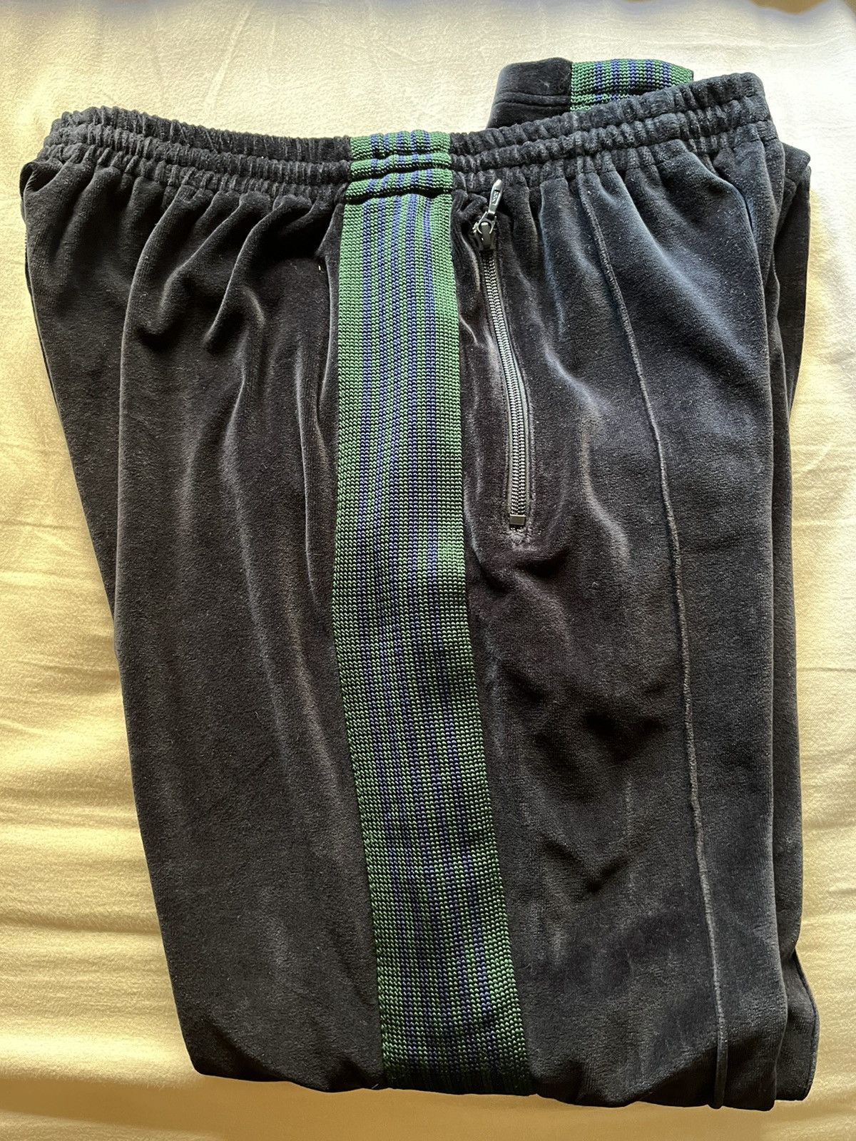 Needles 2019 Needles Velour Narrow Track Pant Size US 34 / EU 50 - 4 Thumbnail