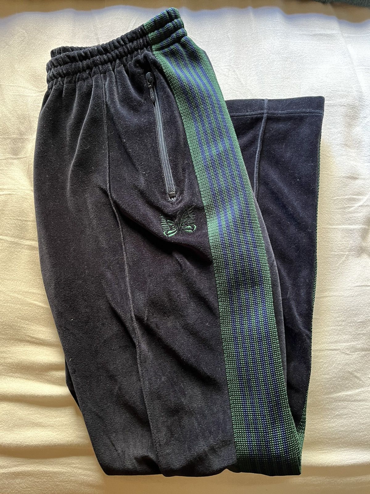 Needles 2019 Needles Velour Narrow Track Pant Size US 34 / EU 50 - 3 Thumbnail