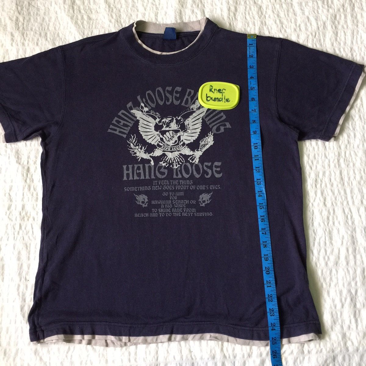 Japanese Brand Hang loose tshirt Size US L / EU 52-54 / 3 - 11 Thumbnail
