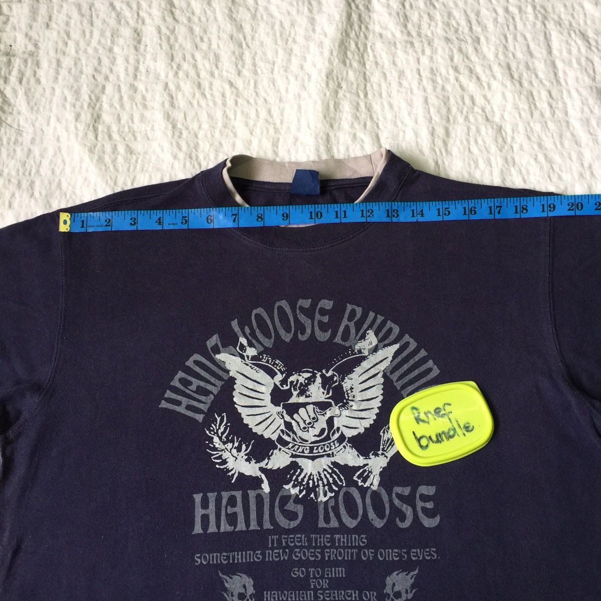 Japanese Brand Hang loose tshirt Size US L / EU 52-54 / 3 - 9 Thumbnail
