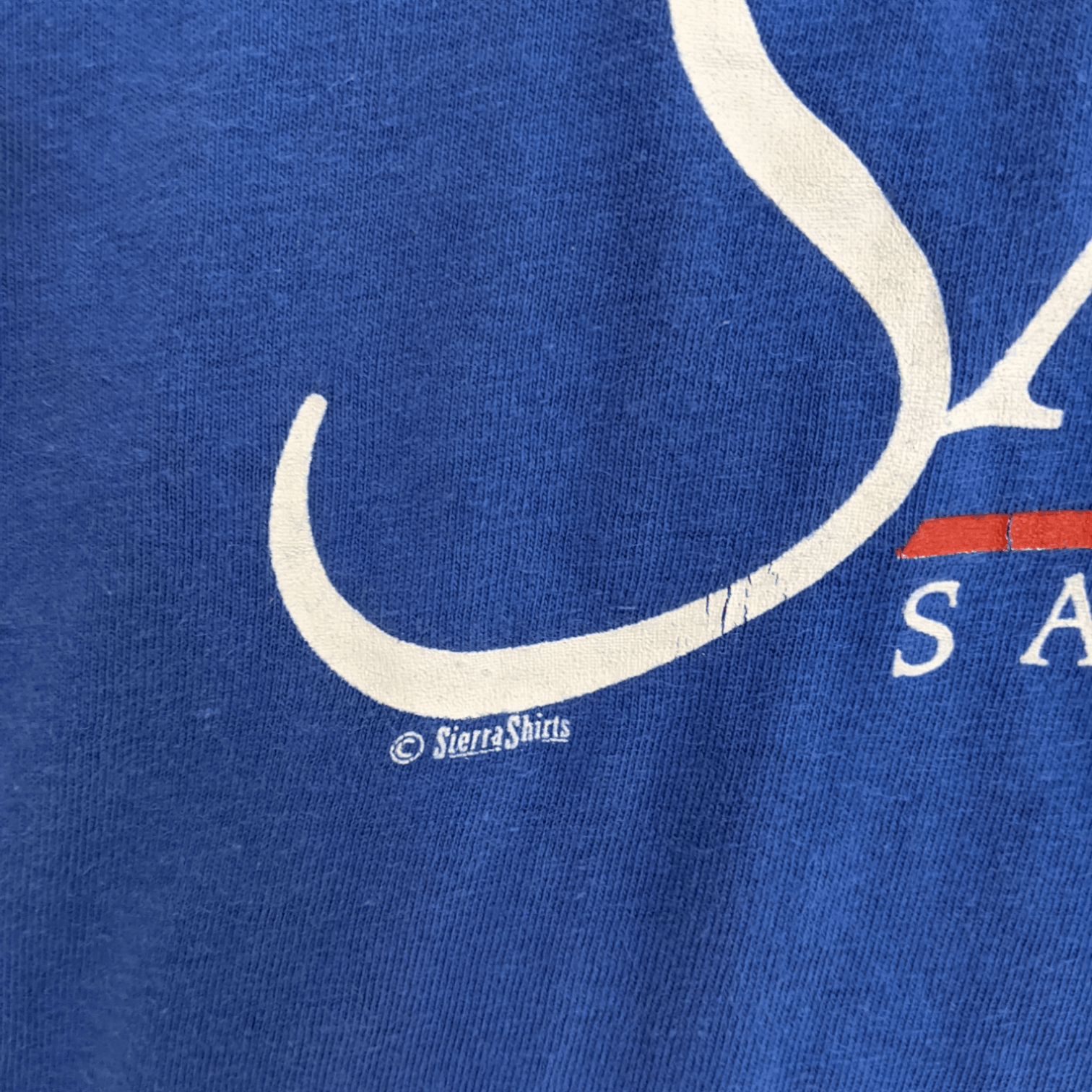 Hanes 80's SAILING Boat San Francisco T-Shirt Single Stitches Size US M / EU 48-50 / 2 - 5 Thumbnail