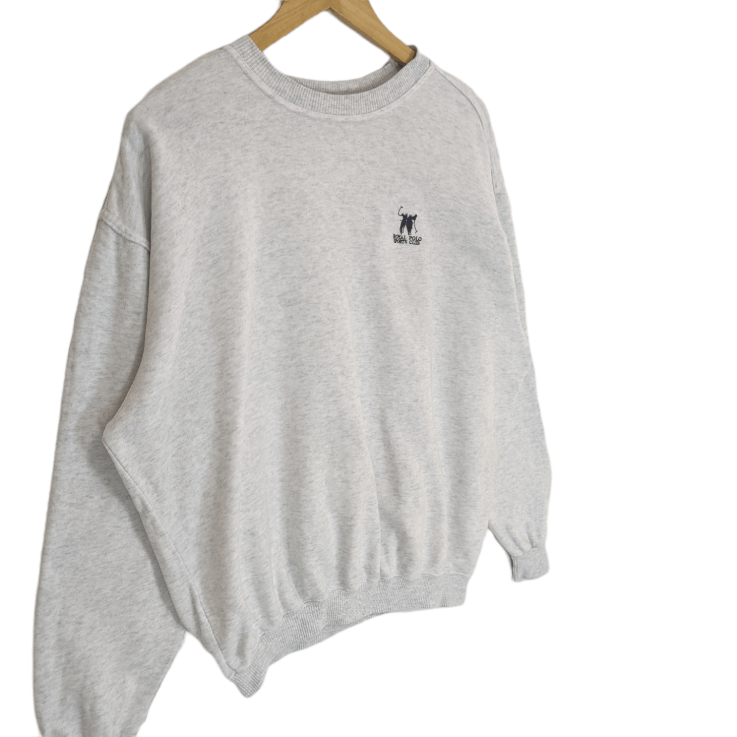 Japanese Brand Vintage 90's Japan ROYAL POLO Sports Club Jumper Sweatshirt Size US M / EU 48-50 / 2 - 3 Thumbnail