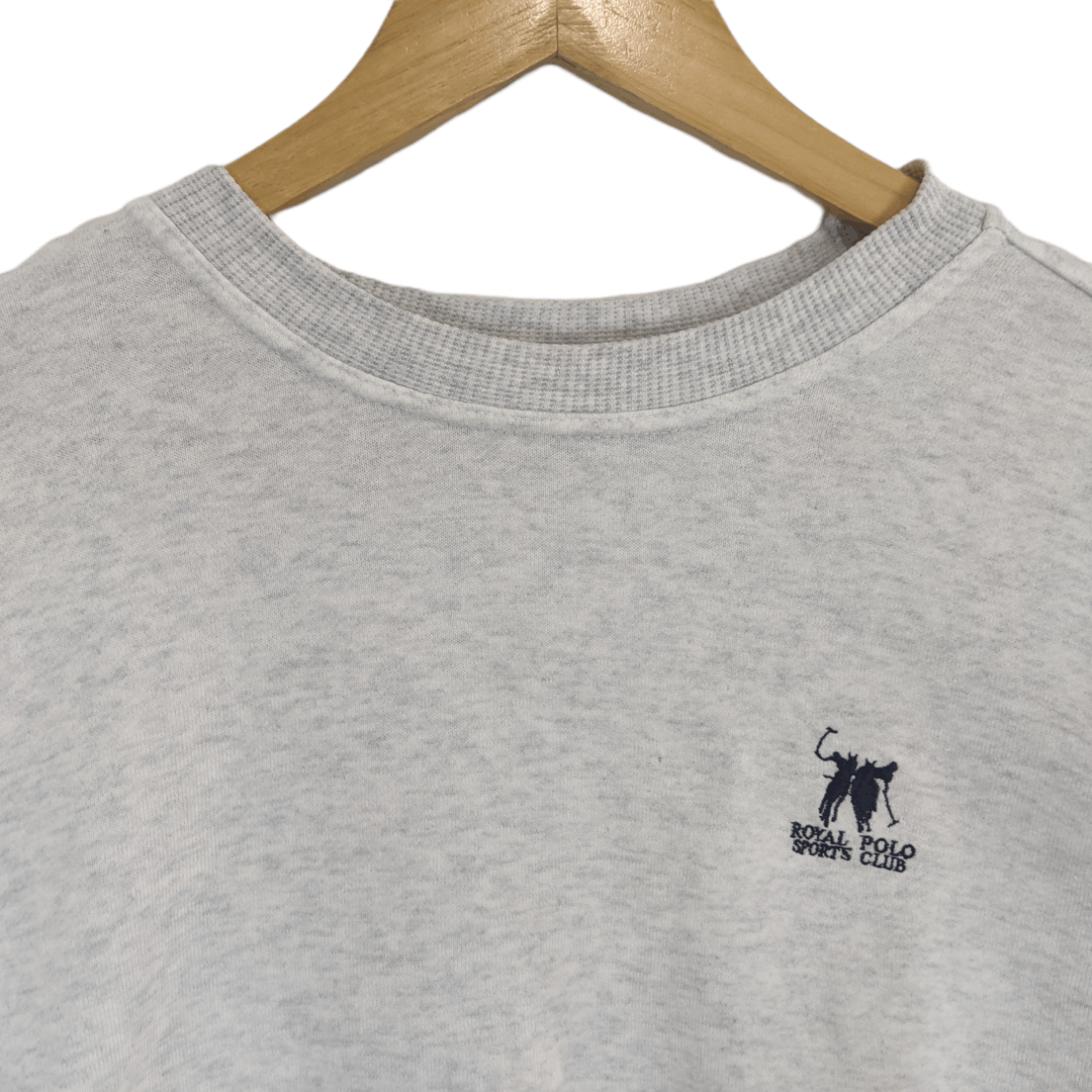 Japanese Brand Vintage 90's Japan ROYAL POLO Sports Club Jumper Sweatshirt Size US M / EU 48-50 / 2 - 4 Thumbnail