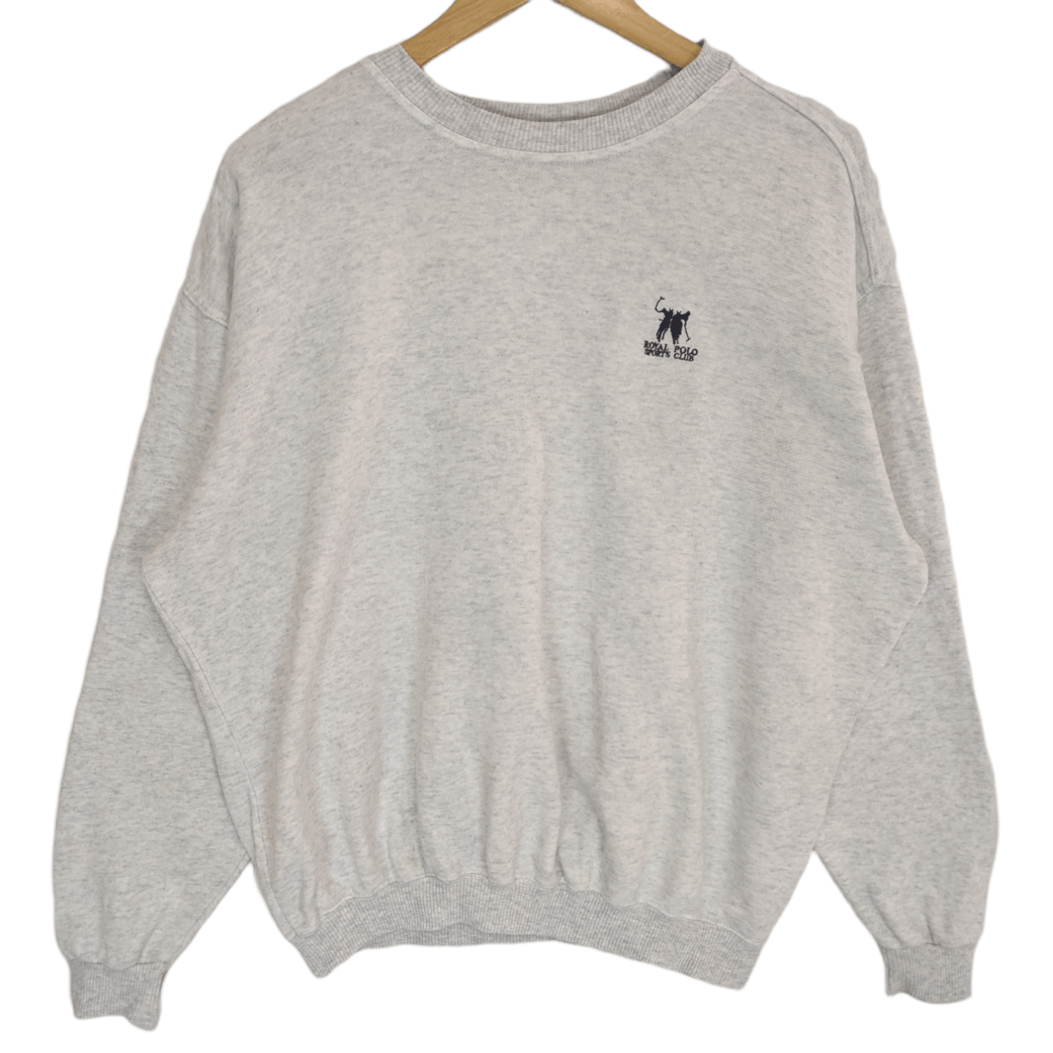 Japanese Brand Vintage 90's Japan ROYAL POLO Sports Club Jumper Sweatshirt Size US M / EU 48-50 / 2 - 2 Thumbnail