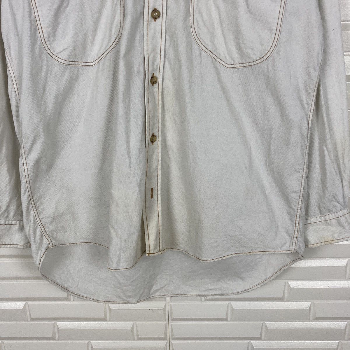 Budweiser Vintage Budwiser Corduroy Shirt Button Up Size US M / EU 48-50 / 2 - 6 Thumbnail