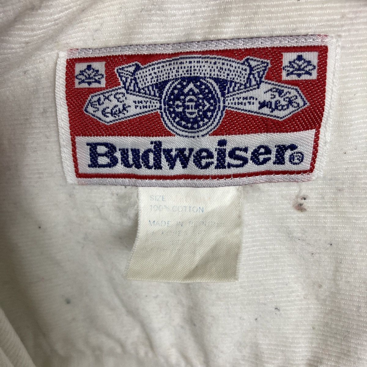 Budweiser Vintage Budwiser Corduroy Shirt Button Up Size US M / EU 48-50 / 2 - 17 Thumbnail