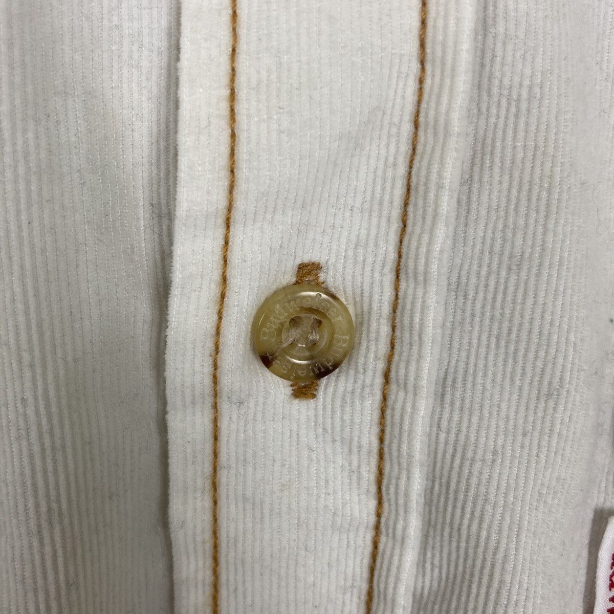 Budweiser Vintage Budwiser Corduroy Shirt Button Up Size US M / EU 48-50 / 2 - 7 Thumbnail