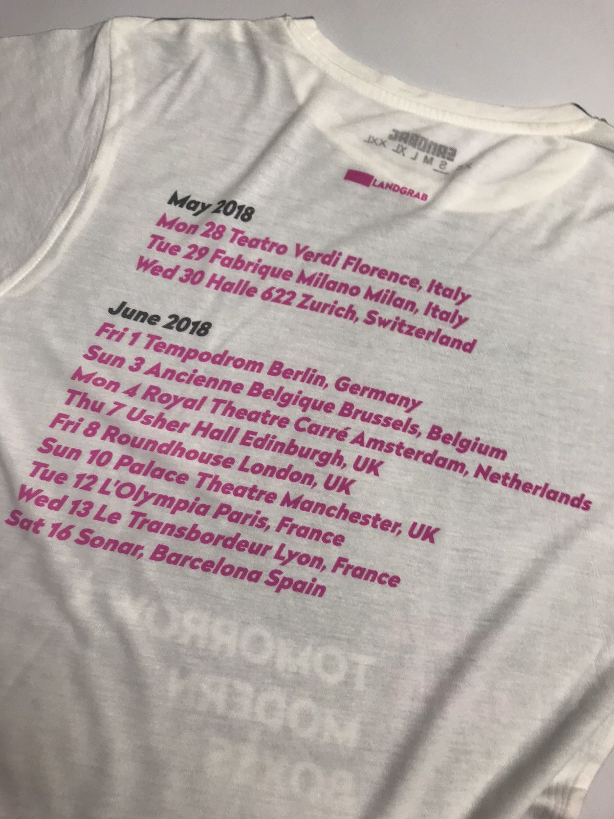 Band Tees Thom Yorke Tomorrow’s Modern Boxes Oversized T Shirt Size US S / EU 44-46 / 1 - 4 Thumbnail