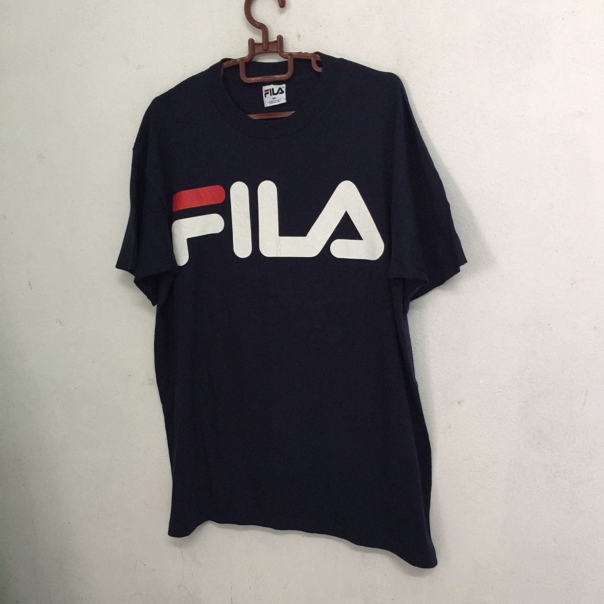 Fila Vintage Fila Big Logo Tshirt Streetwear Tee Size US L / EU 52-54 / 3 - 2 Thumbnail