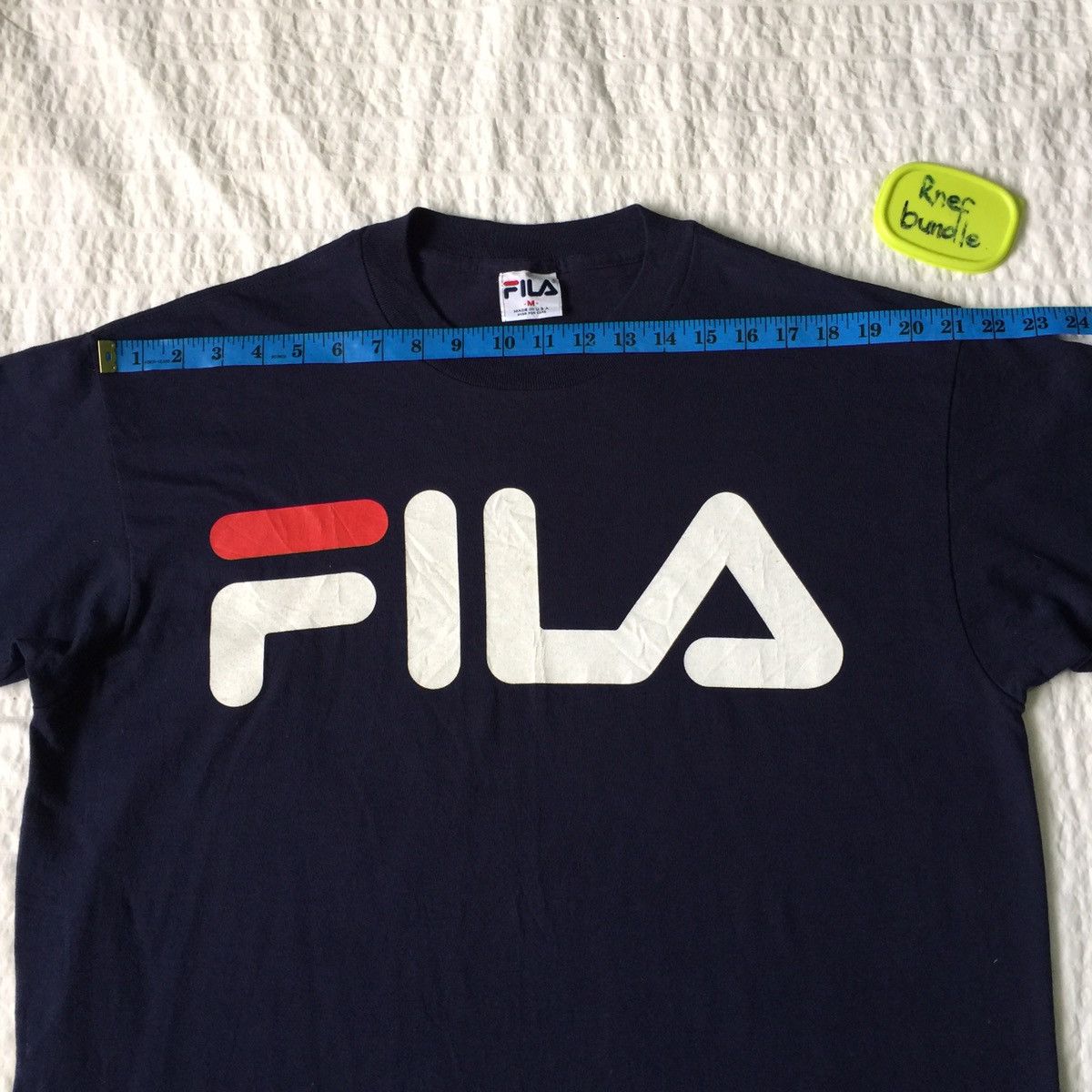 Fila Vintage Fila Big Logo Tshirt Streetwear Tee Size US L / EU 52-54 / 3 - 15 Thumbnail