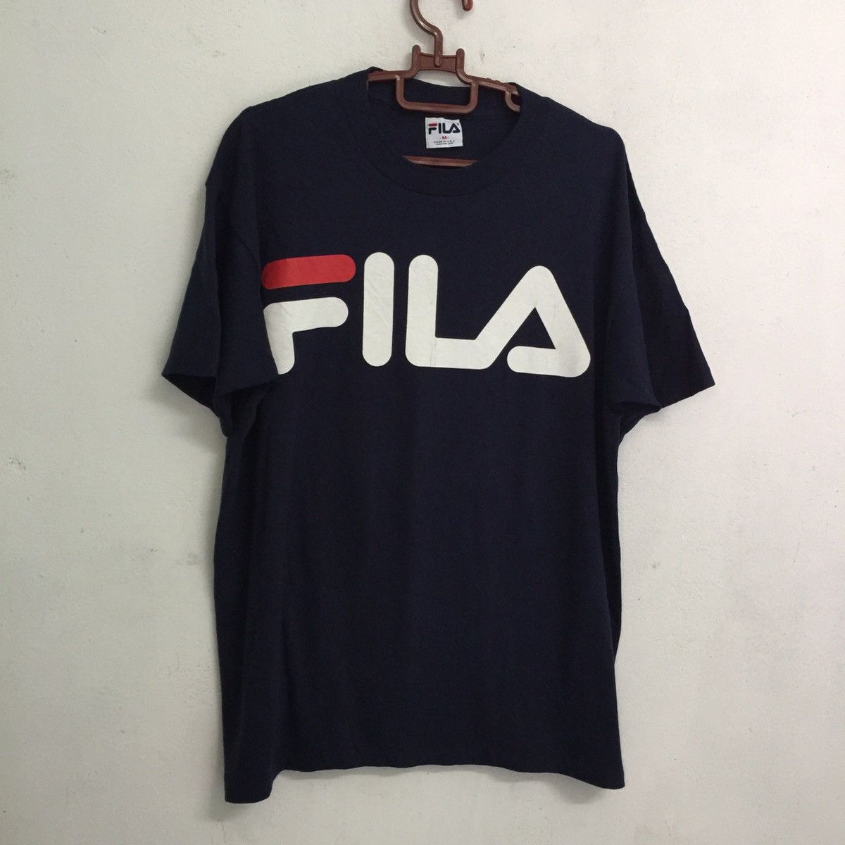Fila Vintage Fila Big Logo Tshirt Streetwear Tee Size US L / EU 52-54 / 3 - 3 Thumbnail