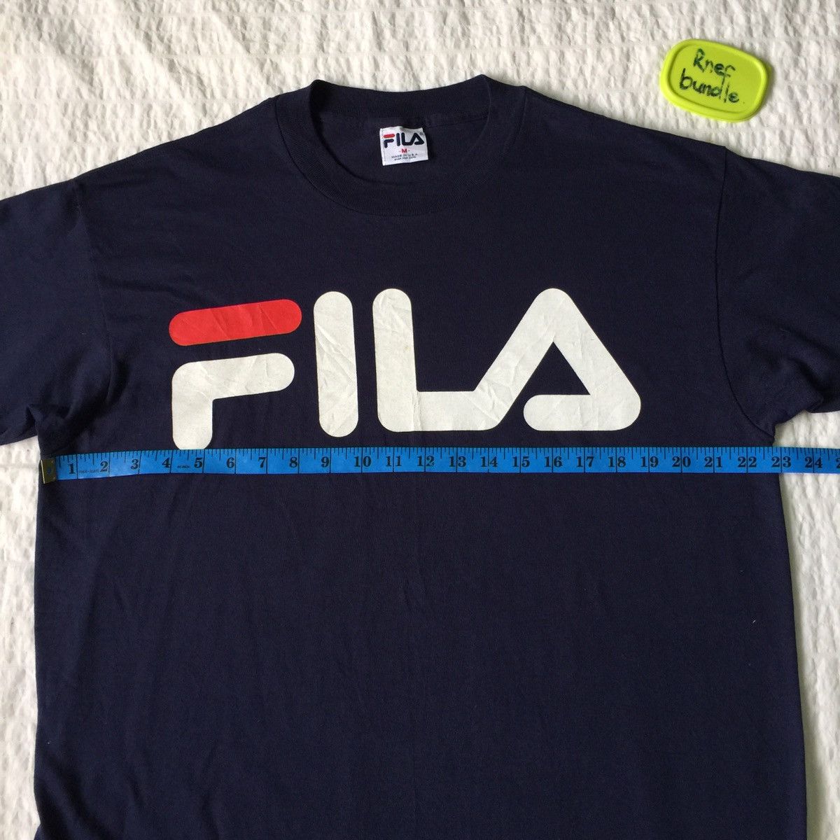 Fila Vintage Fila Big Logo Tshirt Streetwear Tee Size US L / EU 52-54 / 3 - 16 Thumbnail