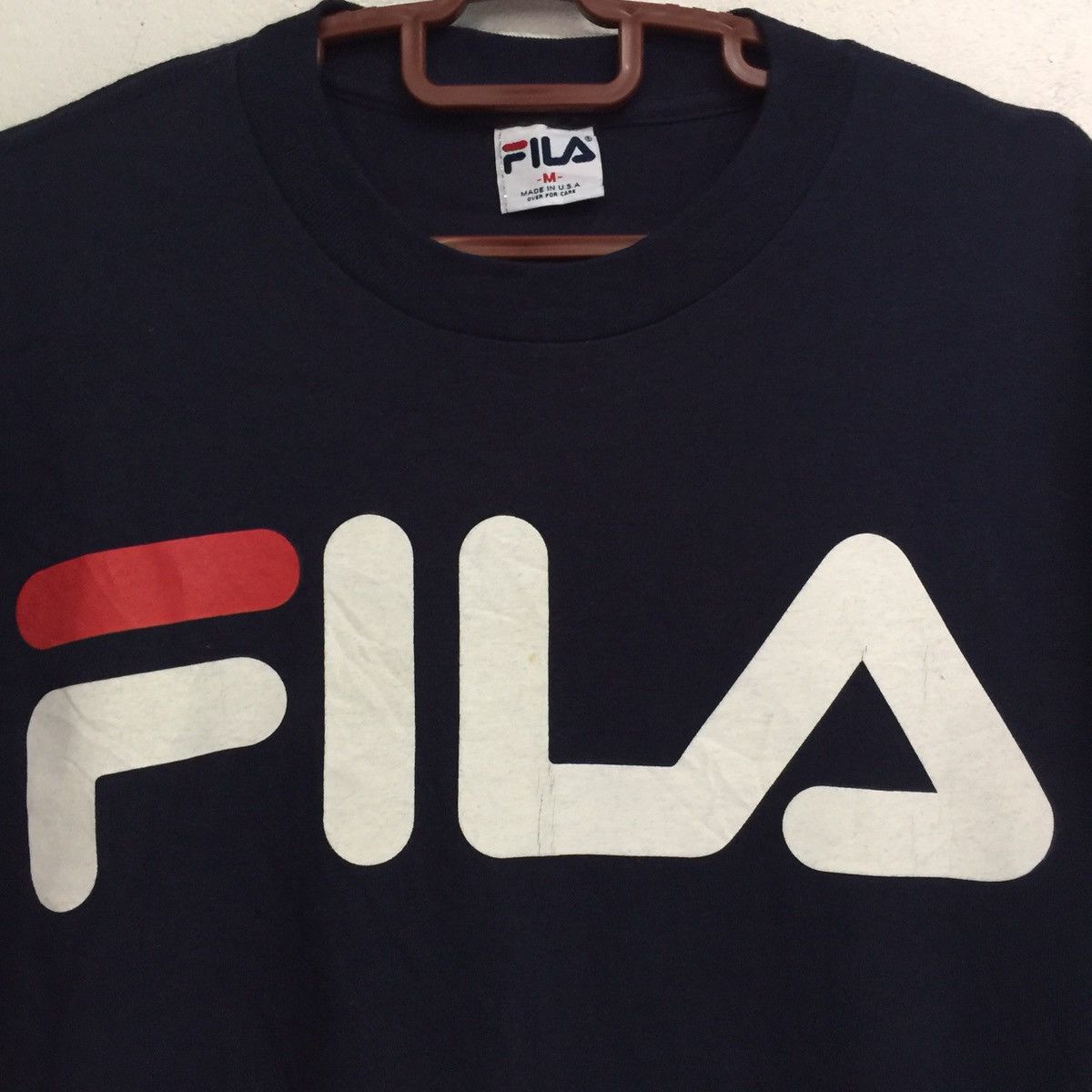 Fila Vintage Fila Big Logo Tshirt Streetwear Tee Size US L / EU 52-54 / 3 - 8 Thumbnail