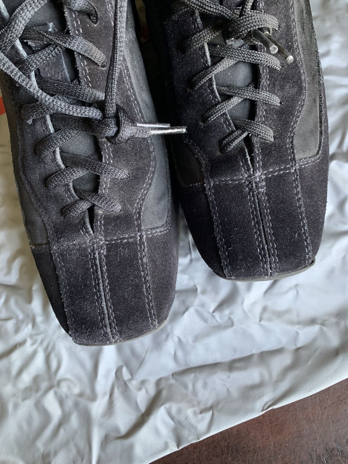 Prada Vintage Y2K Prada Nylon Suede Trainers Size US 6.5 / EU 39-40 - 9 Thumbnail