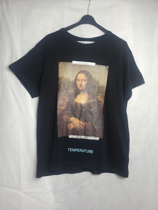 Off white mona hot sale lisa temperature tee