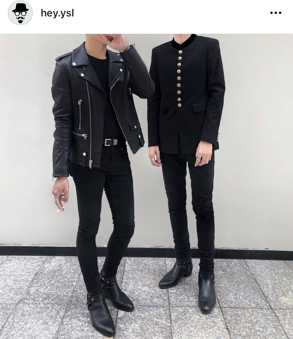 Hedi Slimane × Saint Laurent Paris 16FW Long Officer Jacket Sz50 Size 50S - 19 Thumbnail