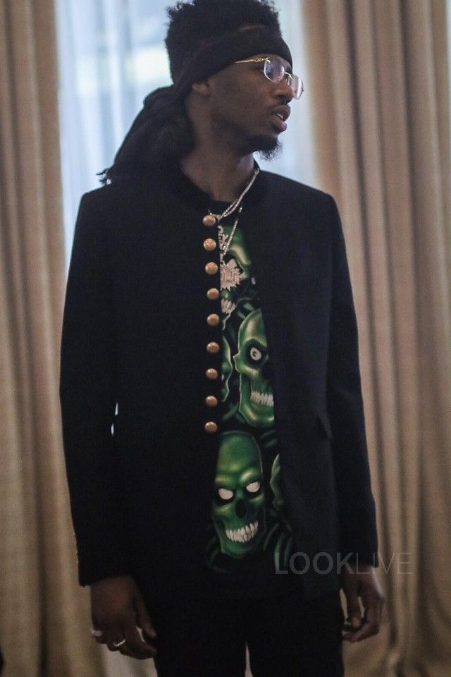 Hedi Slimane × Saint Laurent Paris 16FW Long Officer Jacket Sz50 Size 50S - 17 Thumbnail