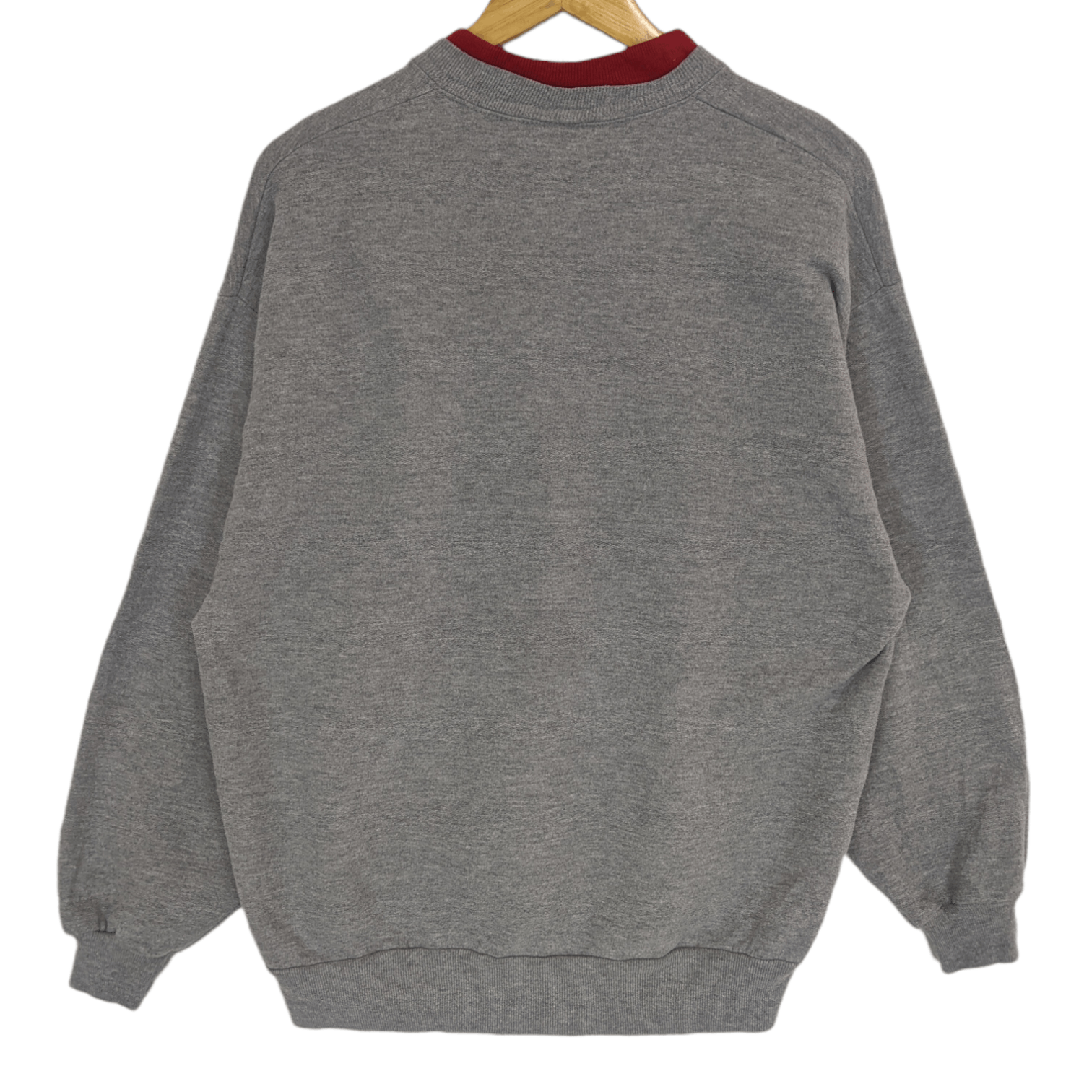 American Apparel 2000's MORNING SUN Santa Claus Christmas Jumper Sweatshirt Size US L / EU 52-54 / 3 - 6 Thumbnail