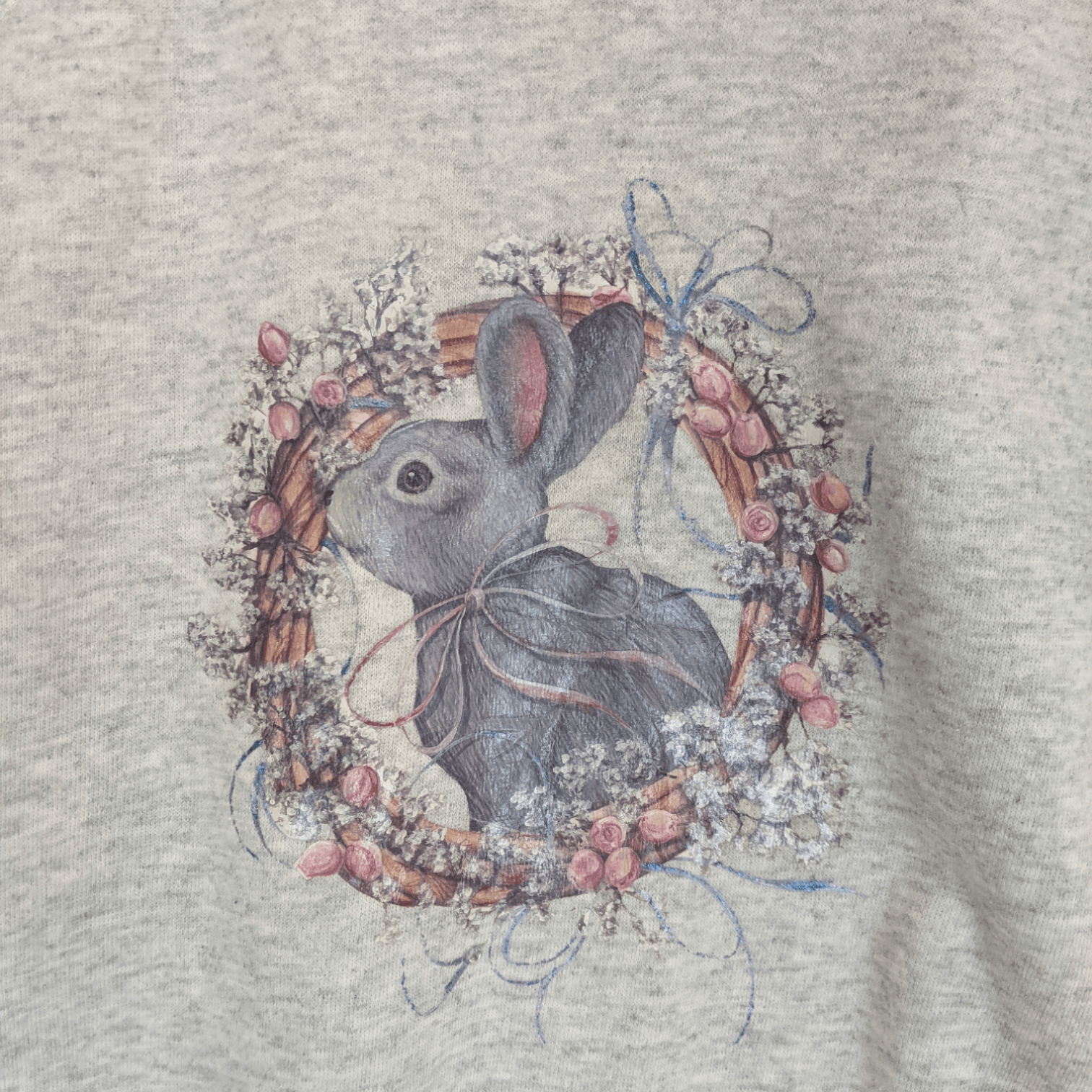 Vintage 90's AMERICAN VINTAGE Rabbit Animal Graphic Sweatshirt Size US M / EU 48-50 / 2 - 5 Thumbnail
