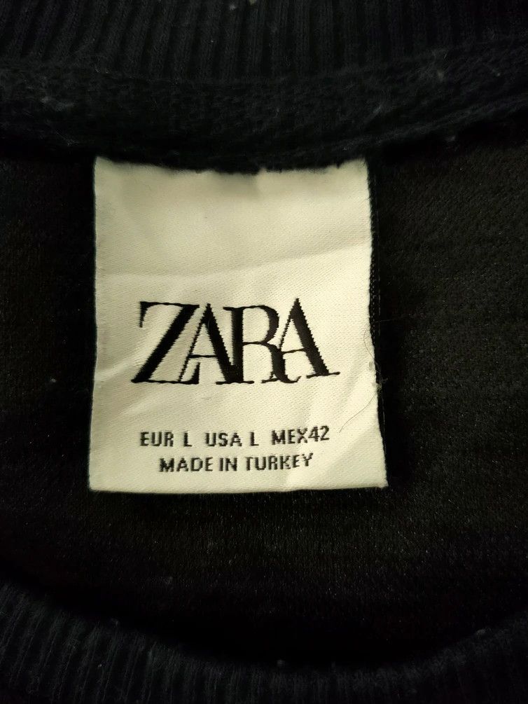 Vintage × Zara Vintage Zara pullover Sweatshirt Size US L / EU 52-54 / 3 - 5 Thumbnail