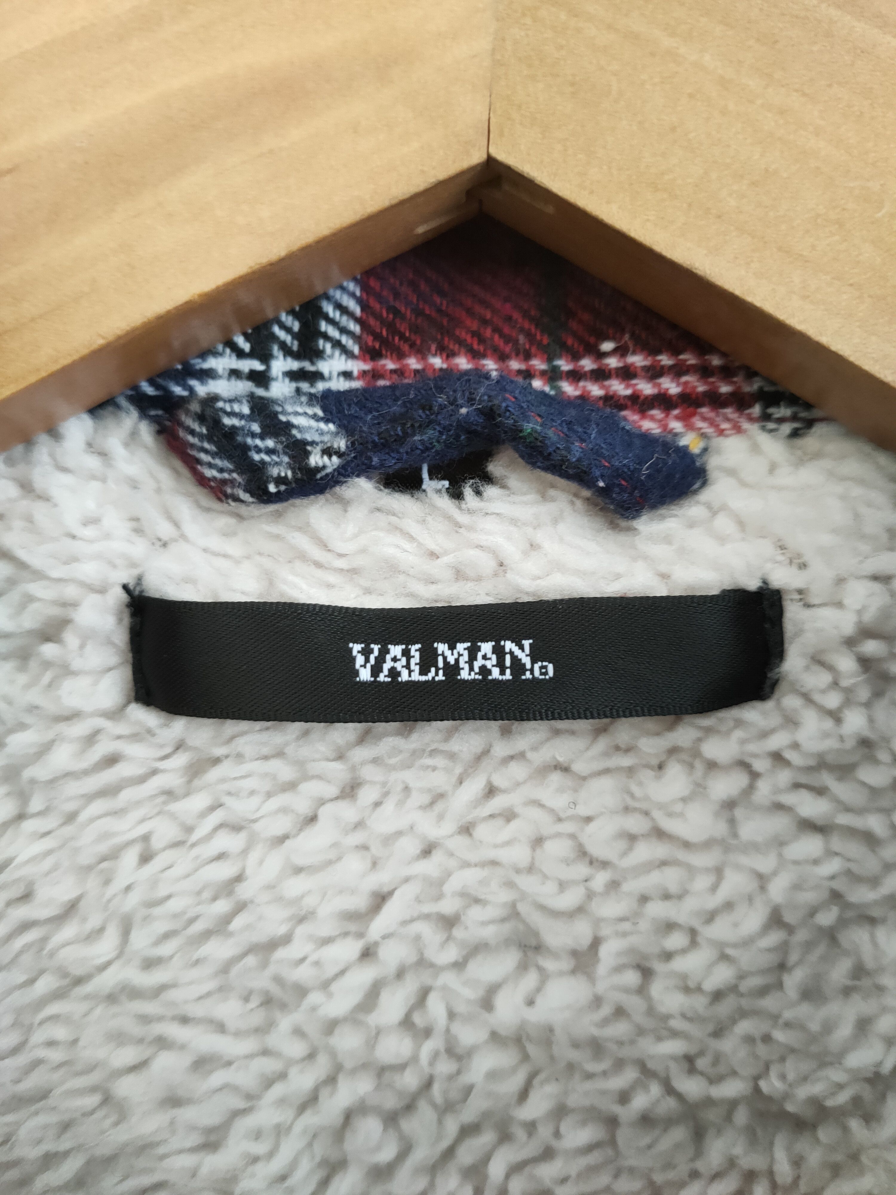 Flannel × Japanese Brand × Vintage Vintage Valman Flannel Fleece Like Travis Scott Size US L / EU 52-54 / 3 - 9 Thumbnail