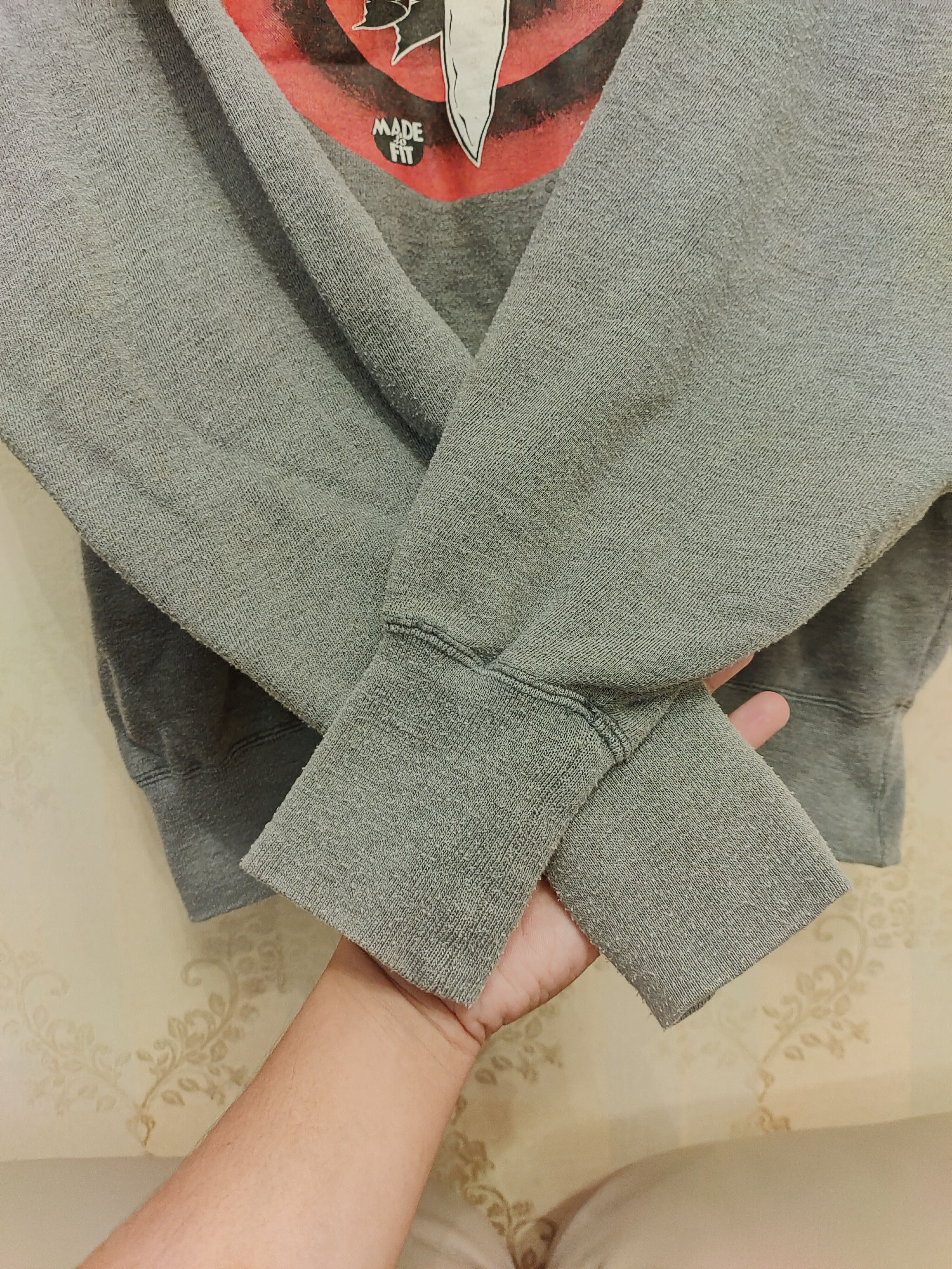 Japanese Brand × Vintage Offer Me 🤠 Warning GRub By Otomik Production Sweatshirts Size US L / EU 52-54 / 3 - 3 Thumbnail