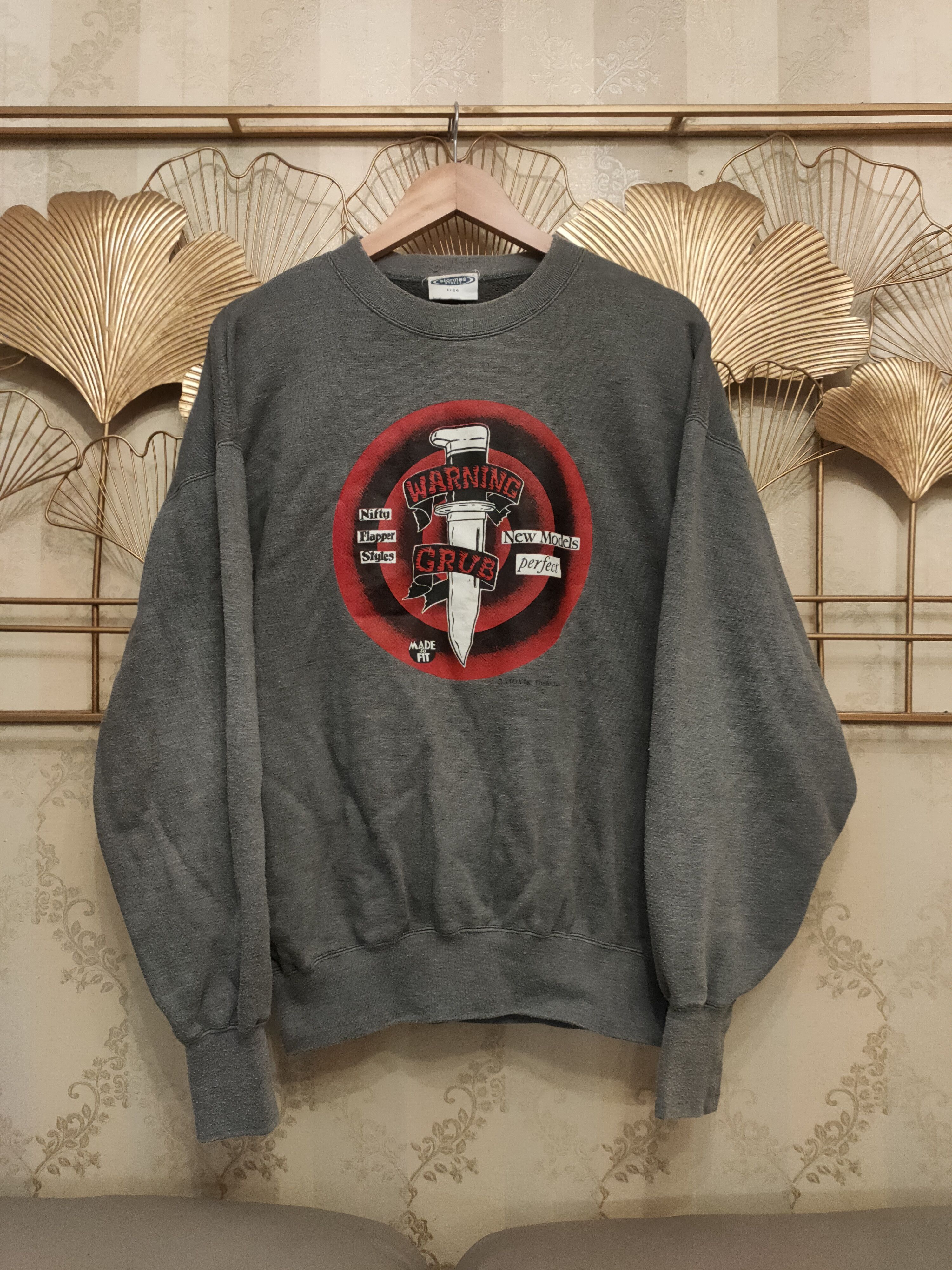 Offer Me 🤠 Warning GRub By Otomik Production Sweatshirts