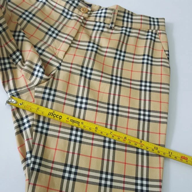 Vintage BURBERRY Nova Check trousers pants/2
