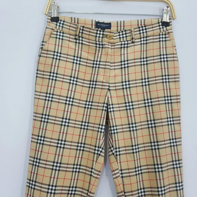 Vintage BURBERRY Nova Check trousers pants/2