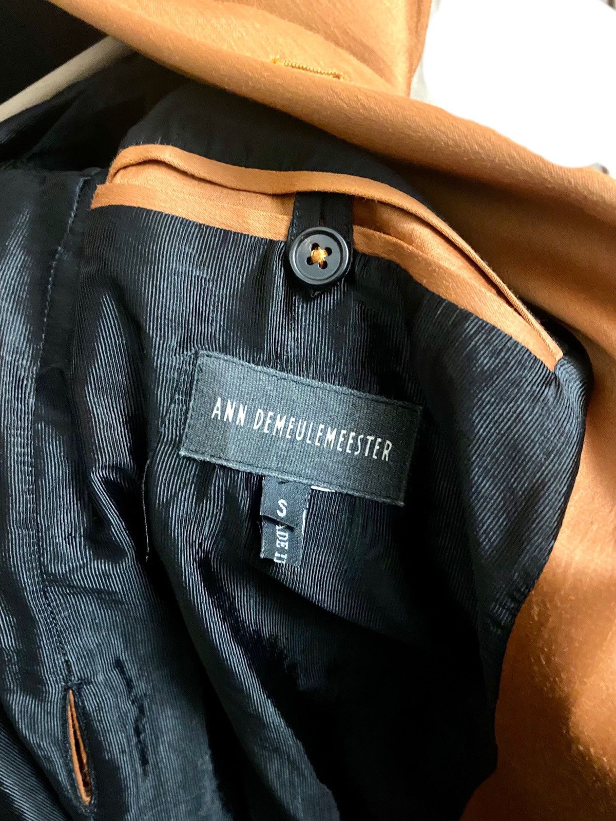 Ann Demeulemeester Ann Demeulemeester orange satin cross jacket S Size US S / EU 44-46 / 1 - 11 Thumbnail