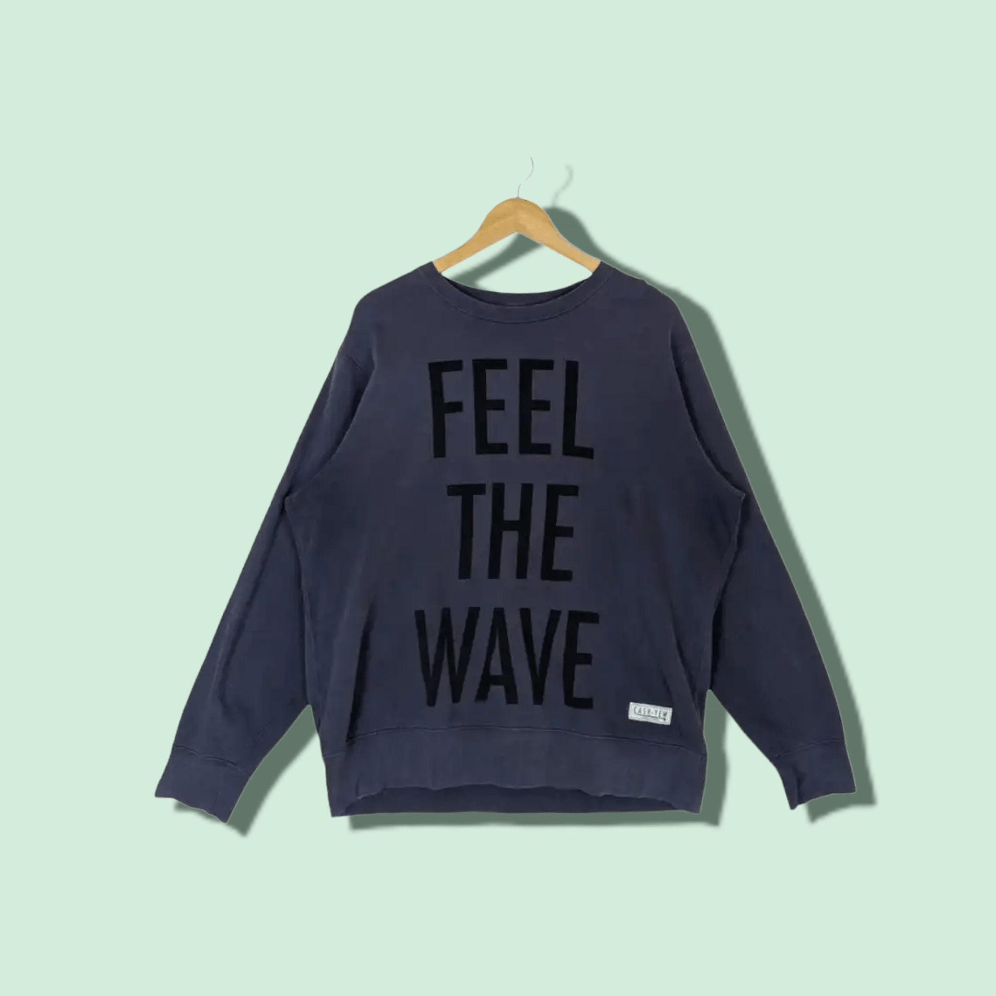 Uniqlo UNIQLO x ALMOND SURFBOARDS Feel The Wave Jumper Sweatshirt Size US XL / EU 56 / 4 - 1 Thumbnail