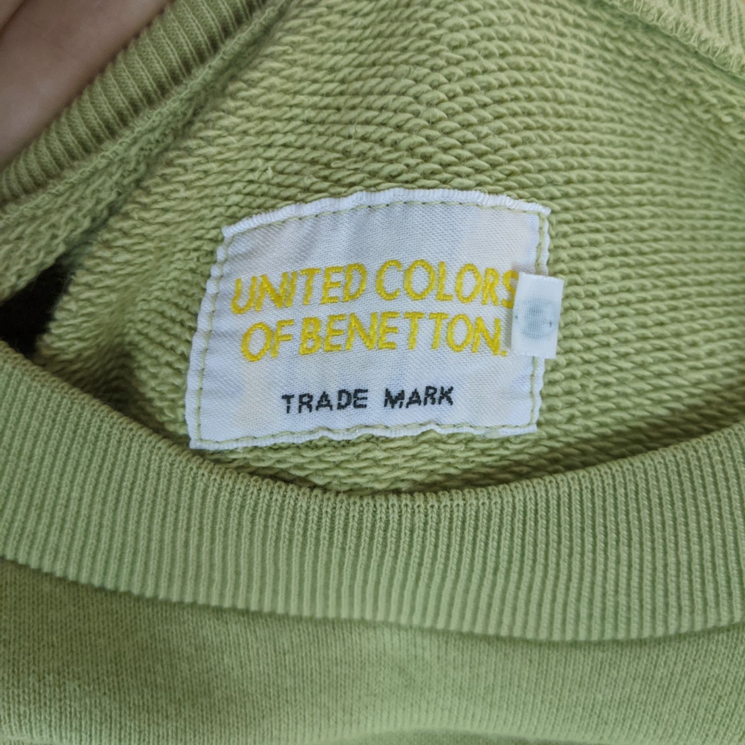 United Colors Of Benetton UNITED COLORS OF BENETTON Jumper Sweatshirt Size US M / EU 48-50 / 2 - 7 Thumbnail